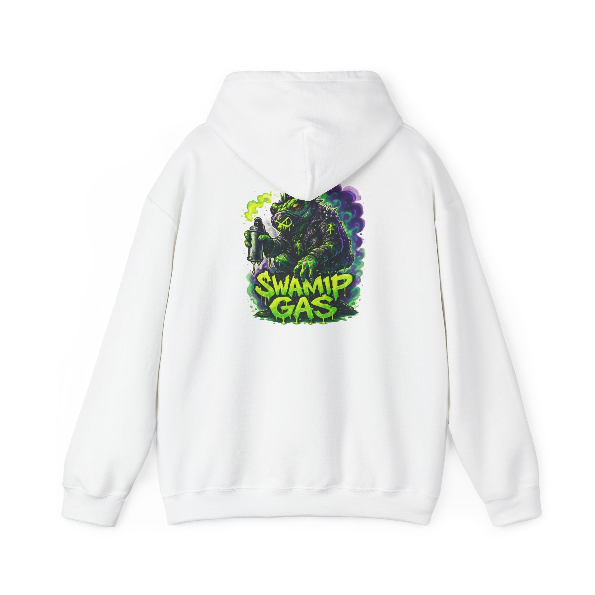 Swamp Gas Unisex Hoodie, Fun Graphic Sweatshirt, Gift for Halloween, Unique Streetwear, Cozy Layering Piece