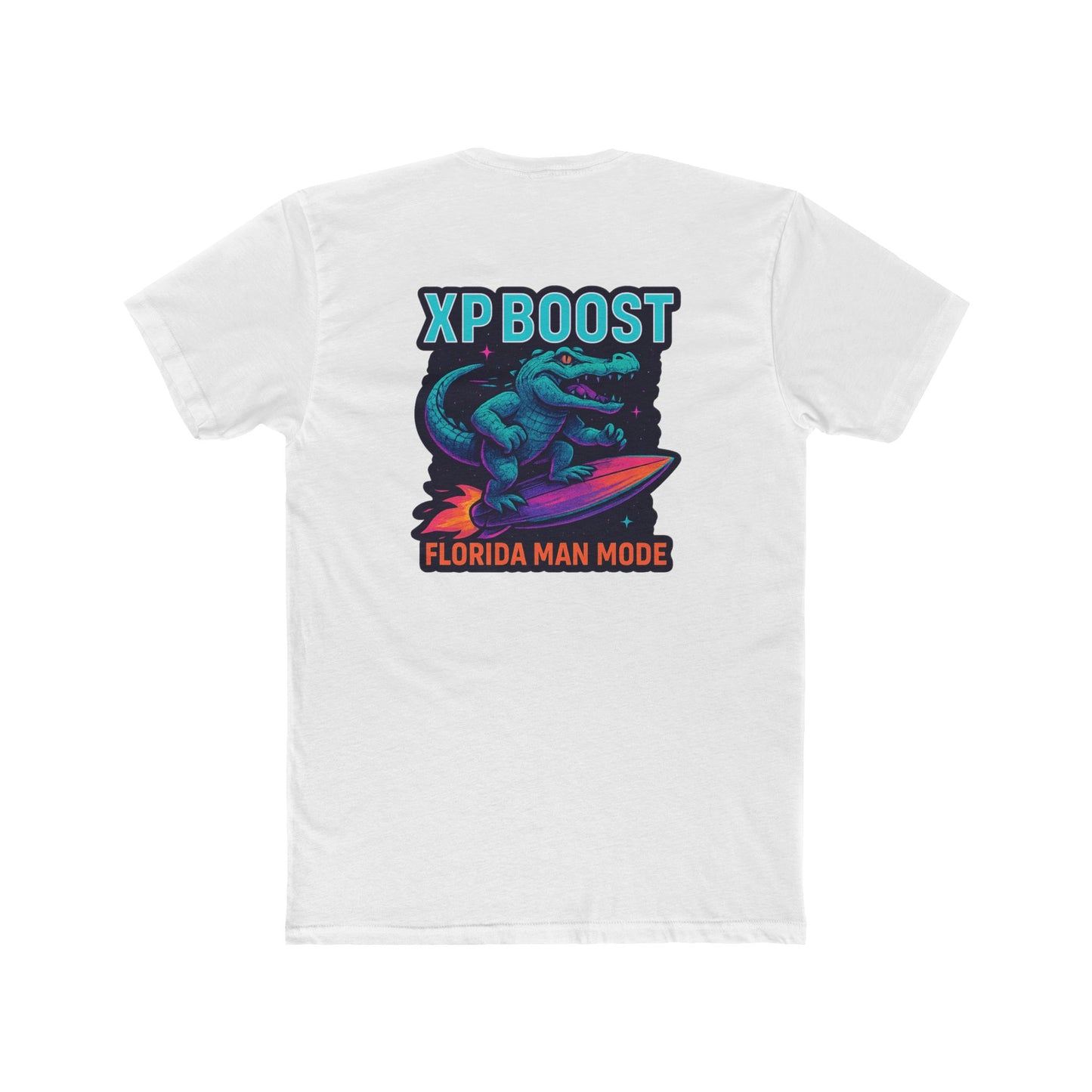 Florida Man Crew Tee: Gaming Humor Shirt, Fun Gift for Gamers, Unisex Tee for Parties, Retro Style Casual Wear, Unique Birthday Present