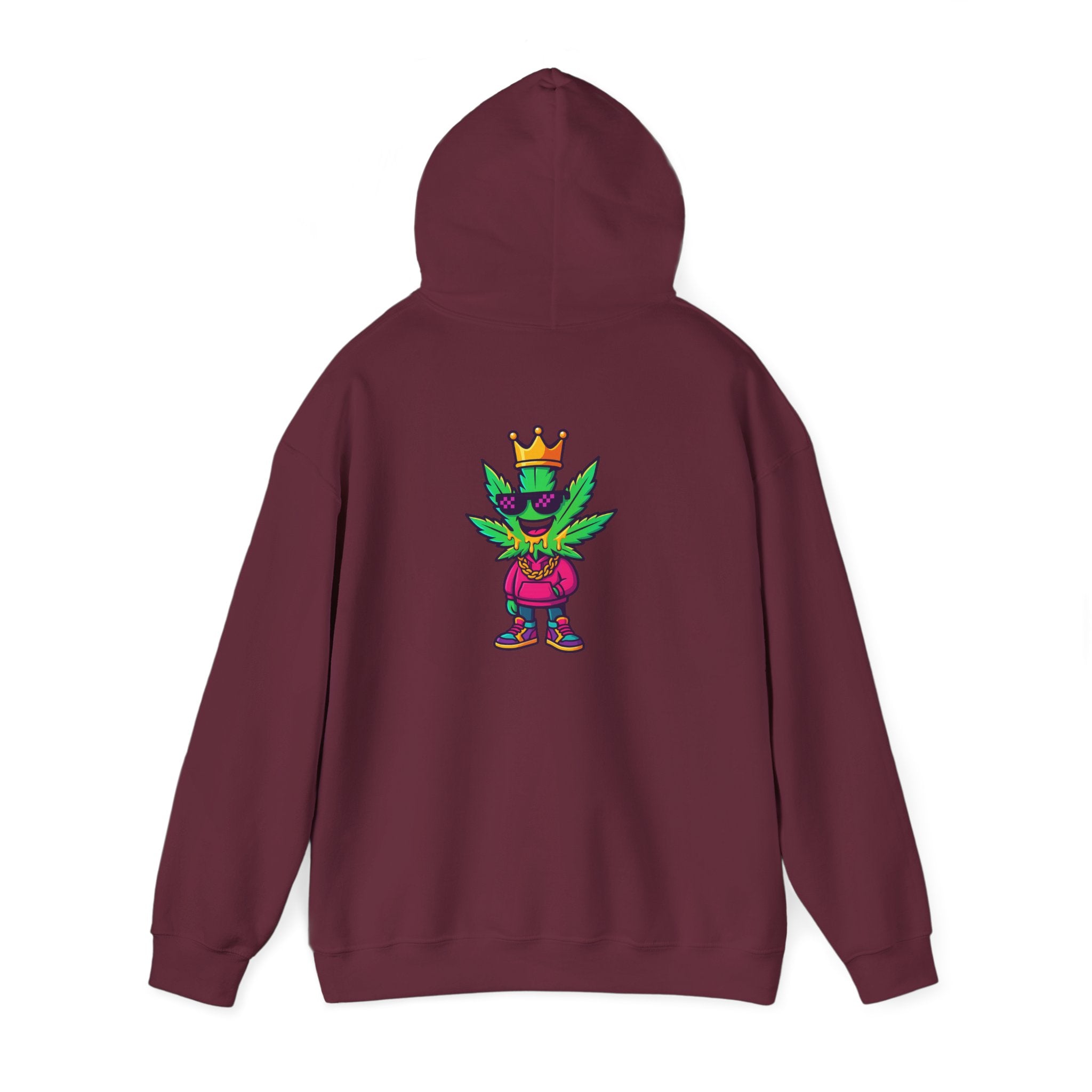 King Kush Unisex Heavy Blend Hooded Sweatshirt | Cozy and Stylish, Perfect for Chill Vibes, Gifts for Nature Lovers, Streetwear, 420 [...]