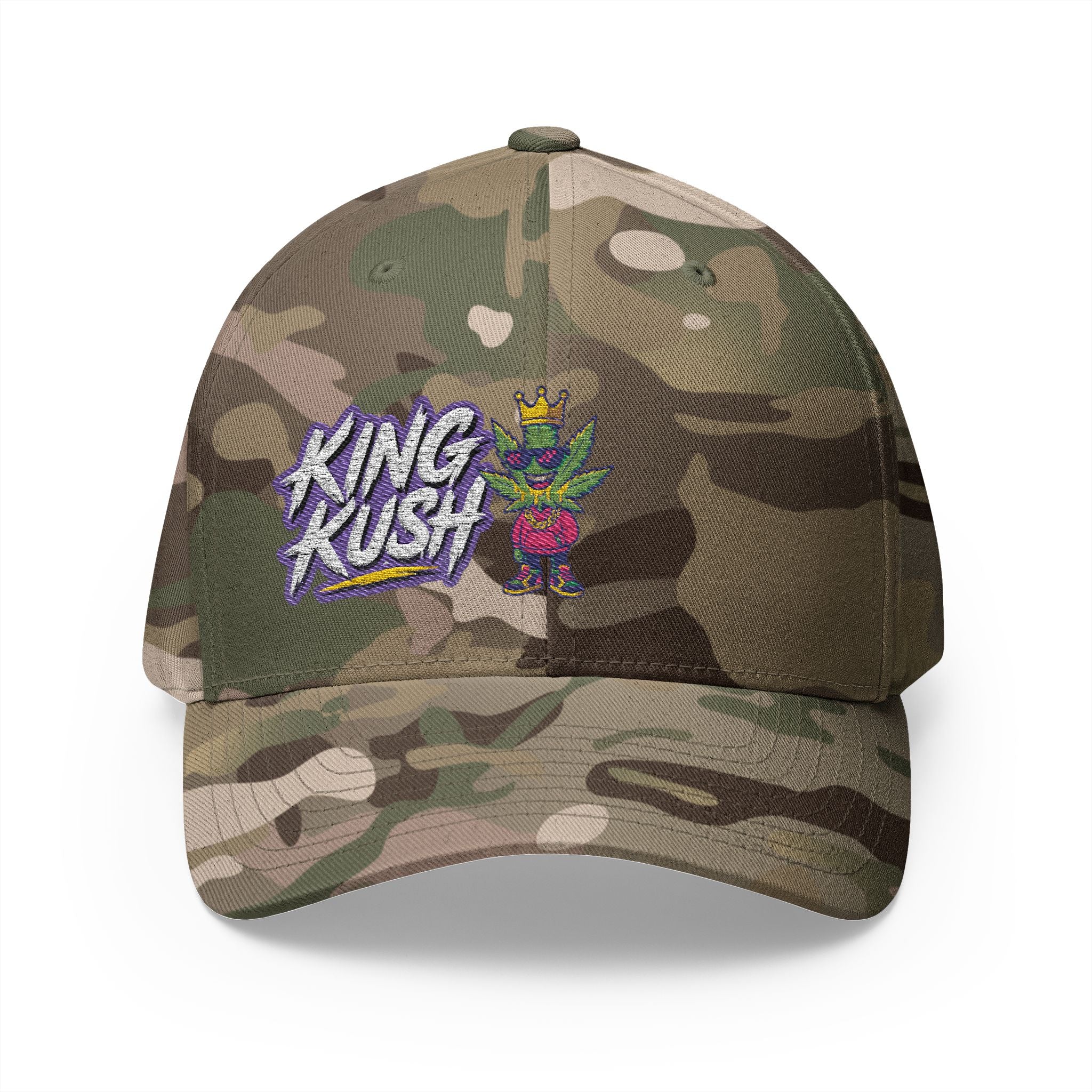 King Rush Embroidered Cap, Fun Gift for Gamers, Casual Streetwear, Fashion Accessories, Birthday Present, Outdoor Activities