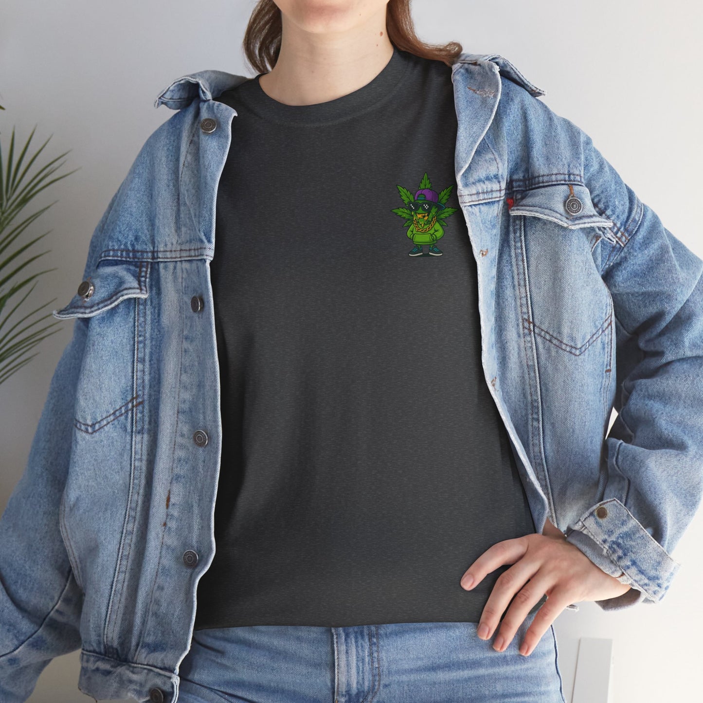 Cool Cannabis Vibe Unisex Tee - Stoner Gift, Weed Lovers Shirt, Hip Hop Style Tee, Indoor/Outdoor Wear, Party Wear