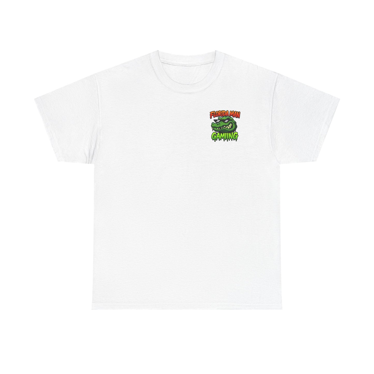 Florida Man Gaming Tee, Unisex Cotton T-Shirt, Fun Graphic Tee, Gamer Apparel, Perfect for Gaming Nights, Unique Gift Idea