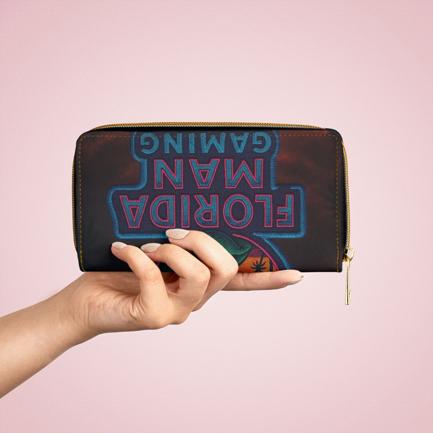 Colorful Zipper Wallet for Gamers | Unique Gaming Accessory | Ideal for Gifts, Birthdays, Holidays, and Everyday Use