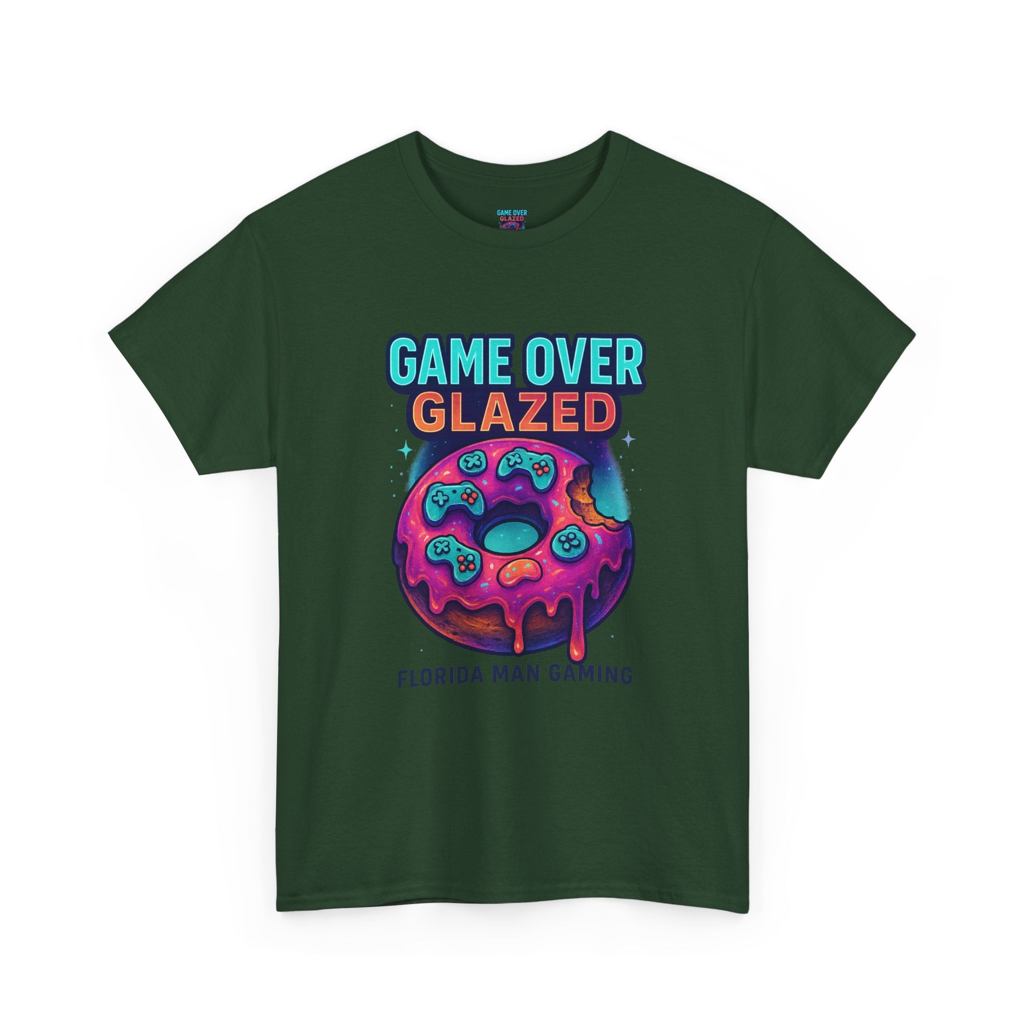 Gaming Graphic Tee for Retro Fun Lovers, Perfect for Gifts, Casual Wear, Gaming Events, Game Over Design
