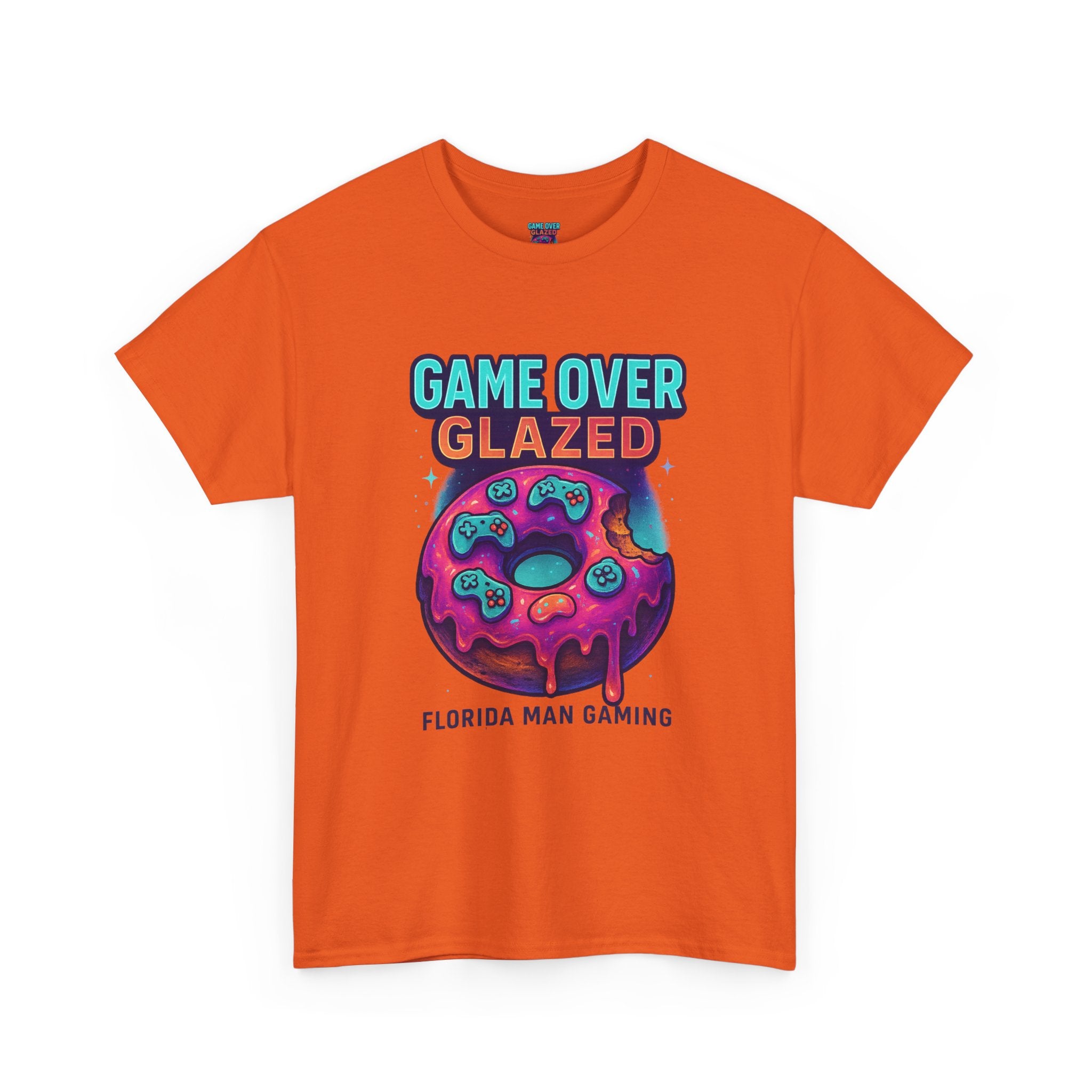 Gaming Graphic Tee for Retro Fun Lovers, Perfect for Gifts, Casual Wear, Gaming Events, Game Over Design