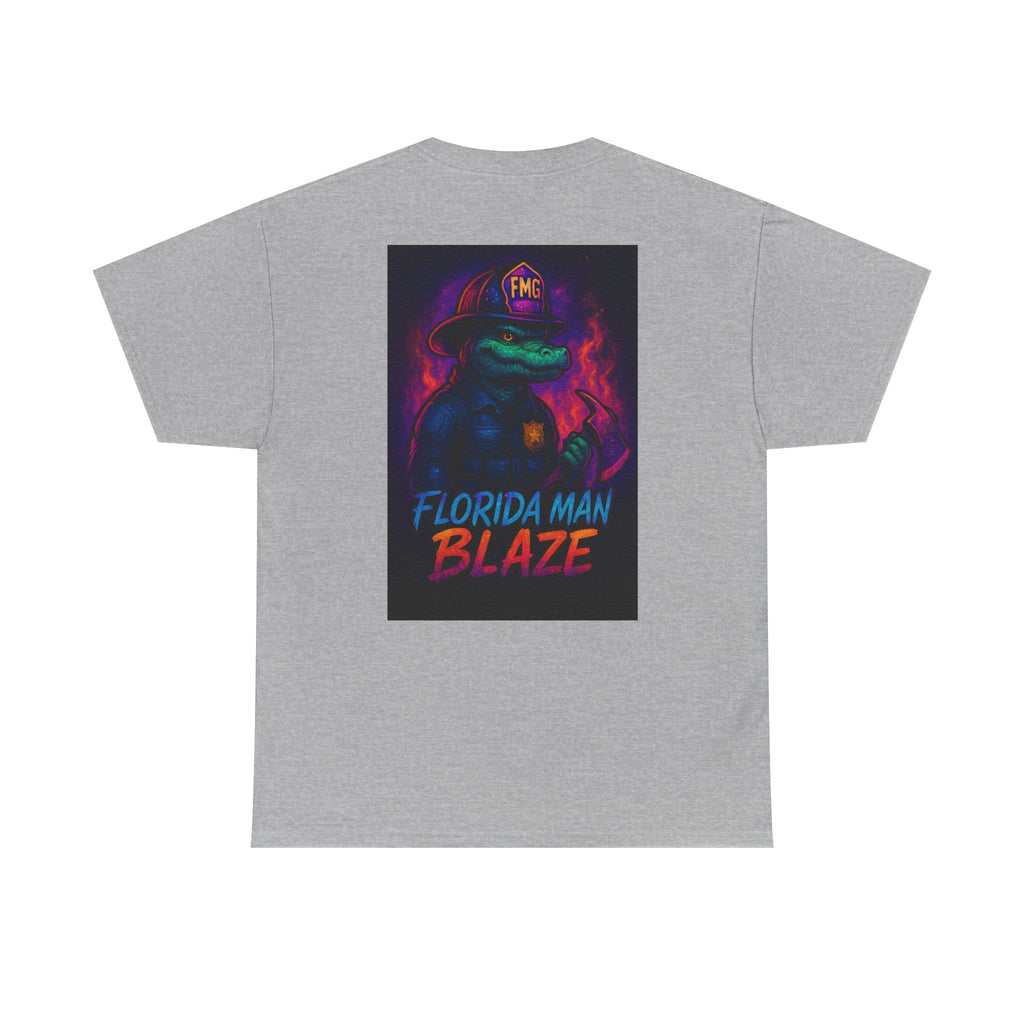 Florida Man Heroes Tee - Unisex Cotton T-Shirt, Funny Gift, Casual Wear, Unique Design, Quirky Florida Apparel