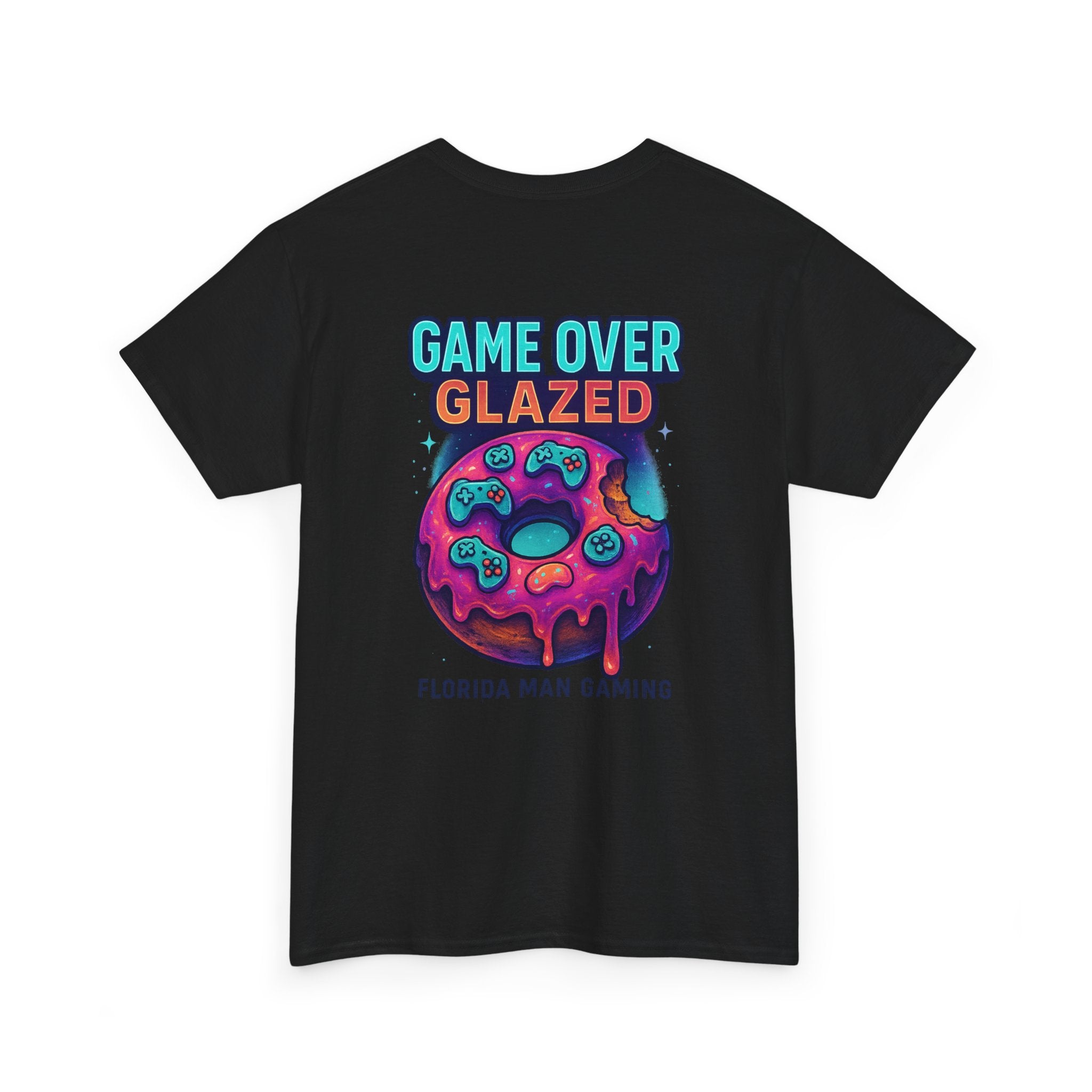 Gaming Graphic Tee for Retro Fun Lovers, Perfect for Gifts, Casual Wear, Gaming Events, Game Over Design