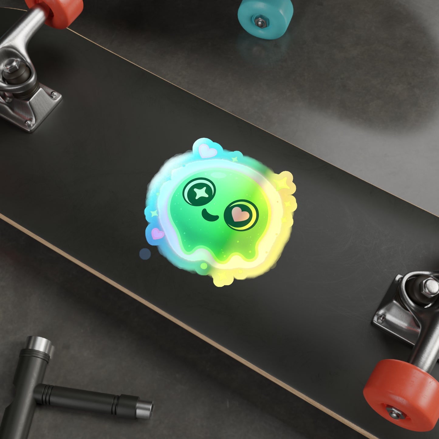 Cute Holographic Stickers, Vibrant Die-Cut Decals for Kids, Fun Gifts for Friends, Decorate Laptops, Water Bottles, Journals