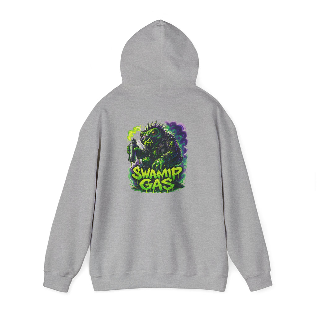 Swamp Gas Unisex Hoodie, Fun Graphic Sweatshirt, Gift for Halloween, Unique Streetwear, Cozy Layering Piece