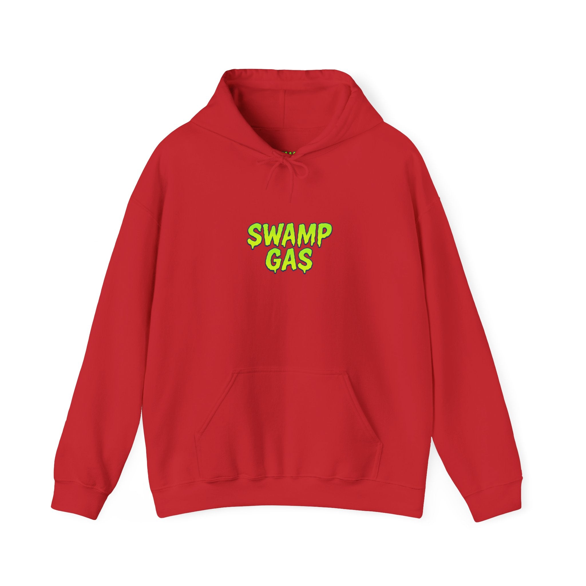 Swamp Gas Unisex Hoodie, Fun Graphic Sweatshirt, Gift for Halloween, Unique Streetwear, Cozy Layering Piece