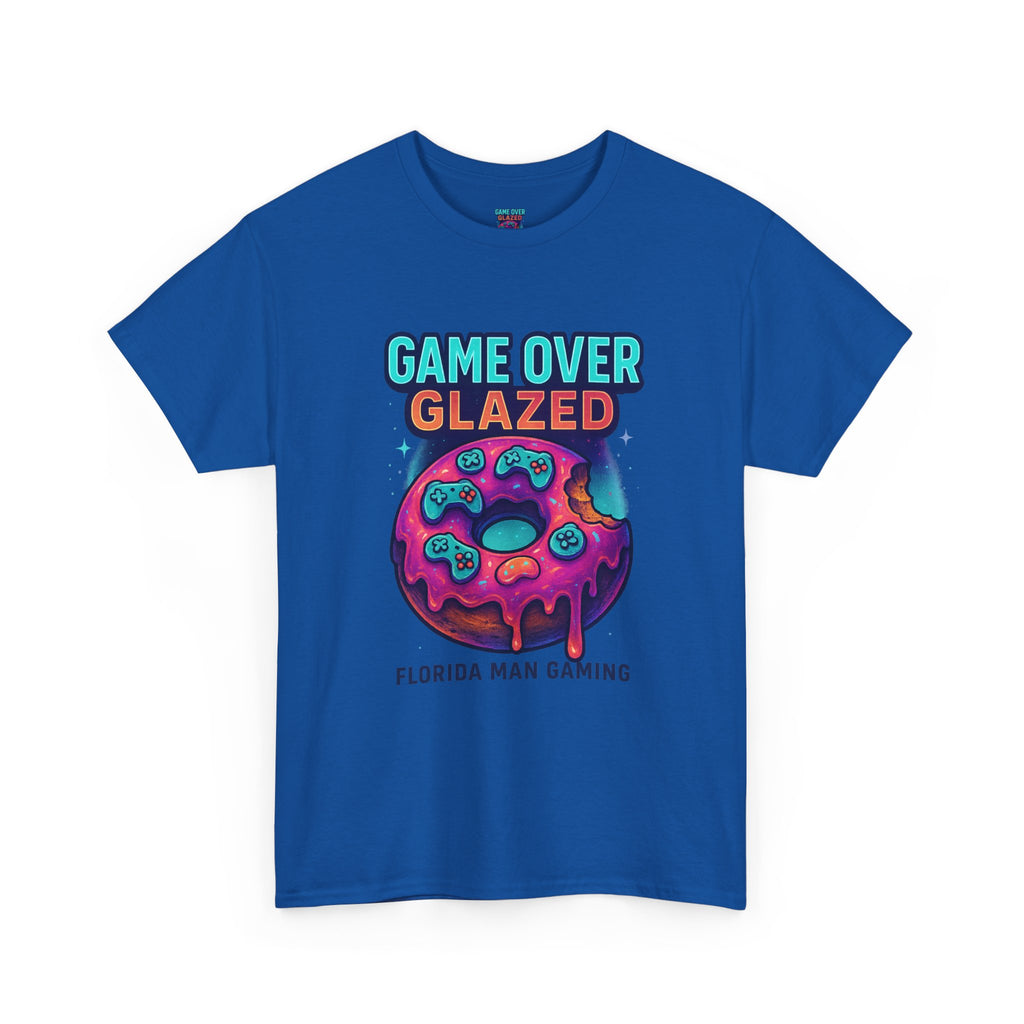 Gaming Graphic Tee for Retro Fun Lovers, Perfect for Gifts, Casual Wear, Gaming Events, Game Over Design