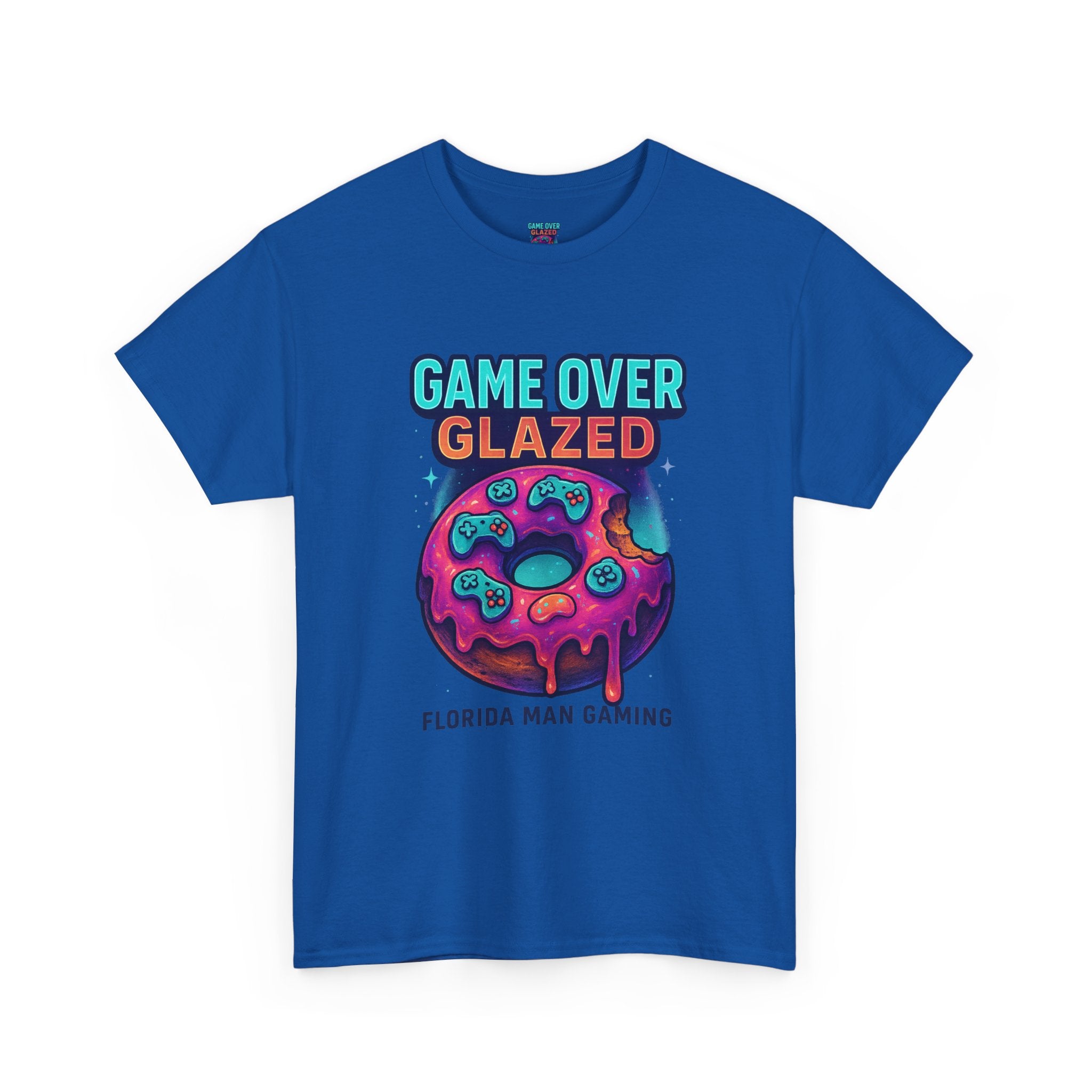 Gaming Graphic Tee for Retro Fun Lovers, Perfect for Gifts, Casual Wear, Gaming Events, Game Over Design