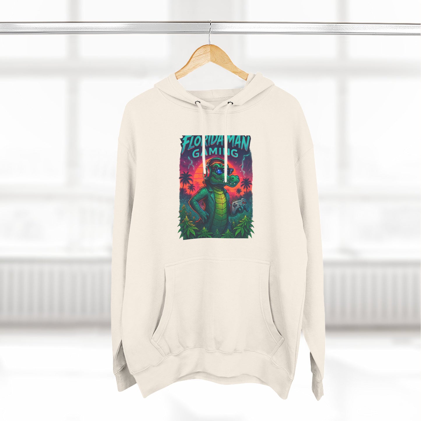 Gamer Fleece Hoodie - Cozy Dragon Design, Perfect for Gaming Sessions, Gifts for Gamers, Casual Wear, Fun Streetwear