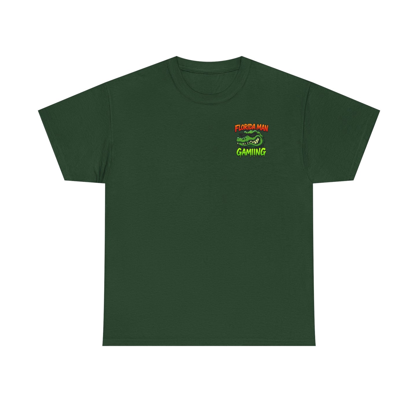 Florida Man Gaming Tee, Unisex Cotton T-Shirt, Fun Graphic Tee, Gamer Apparel, Perfect for Gaming Nights, Unique Gift Idea