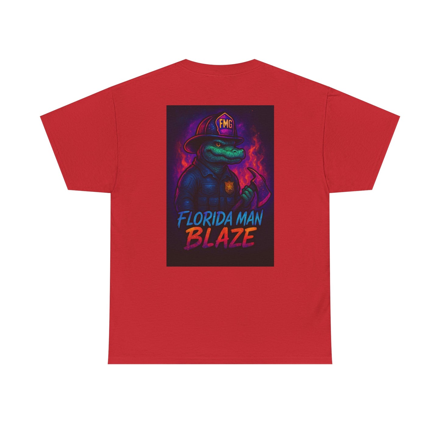 Florida Man Heroes Tee - Unisex Cotton T-Shirt, Funny Gift, Casual Wear, Unique Design, Quirky Florida Apparel