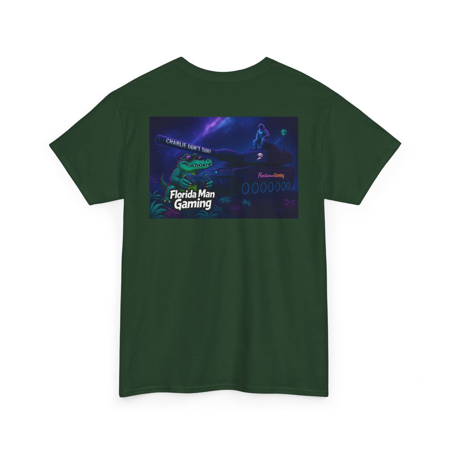 Florida Man Gaming Tee, Unisex Cotton Shirt, Fun Gaming Shirt, Casual Wear, Gift for Gamers, Trendy Graphic Tee