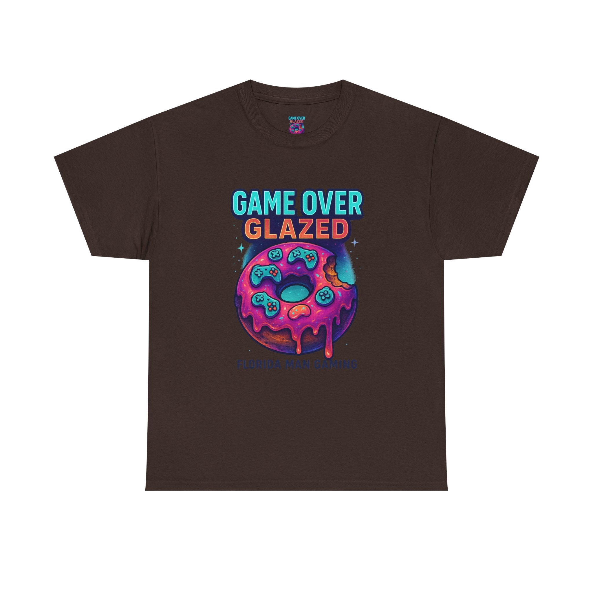 Gaming Graphic Tee for Retro Fun Lovers, Perfect for Gifts, Casual Wear, Gaming Events, Game Over Design