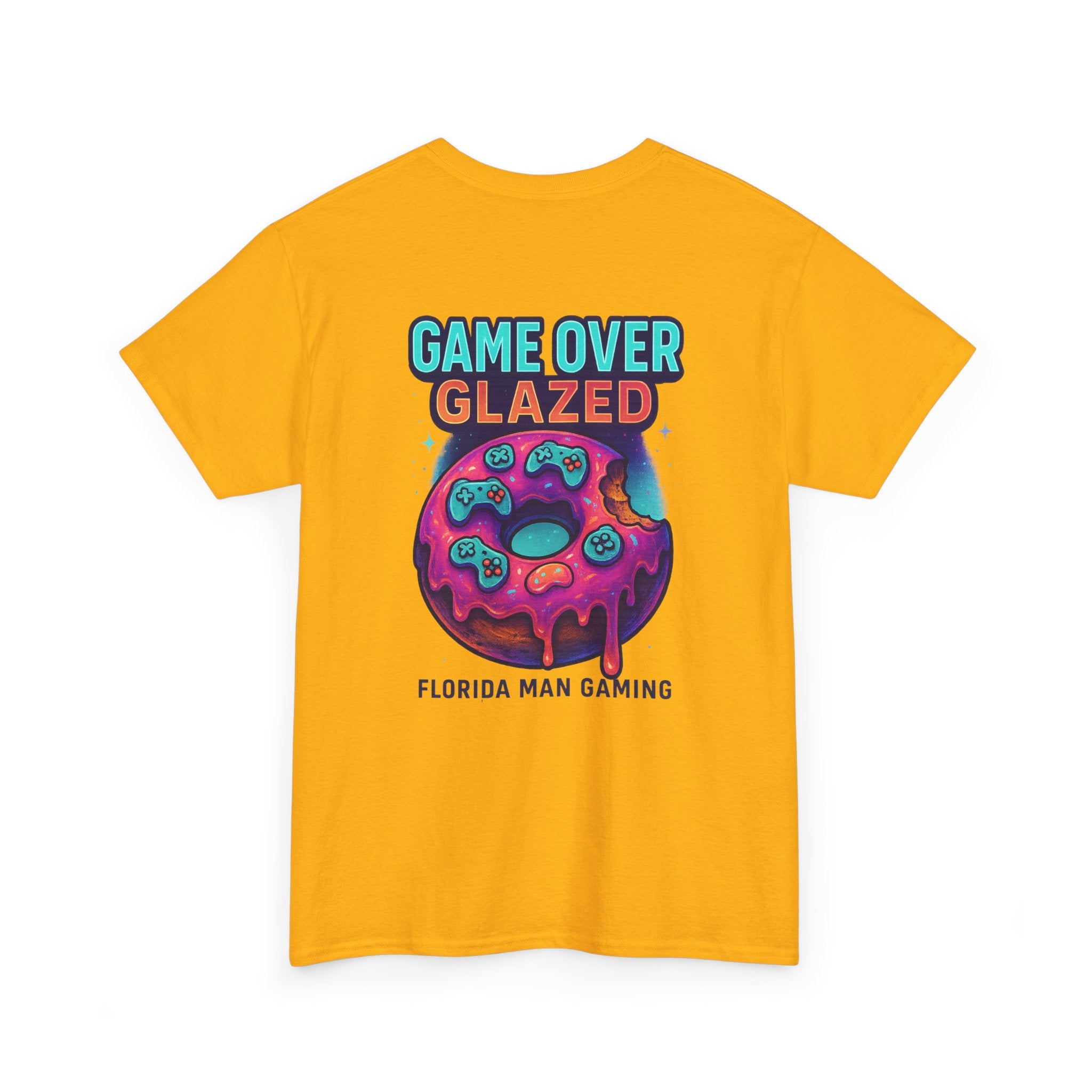 Gaming Graphic Tee for Retro Fun Lovers, Perfect for Gifts, Casual Wear, Gaming Events, Game Over Design