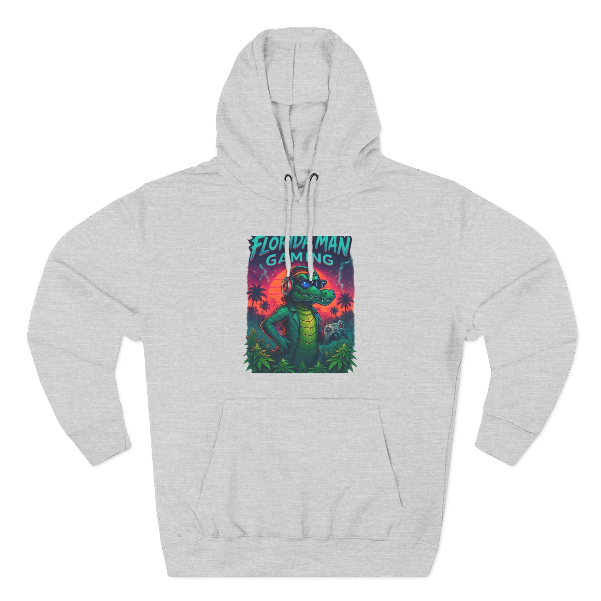Gamer Fleece Hoodie - Cozy Dragon Design, Perfect for Gaming Sessions, Gifts for Gamers, Casual Wear, Fun Streetwear
