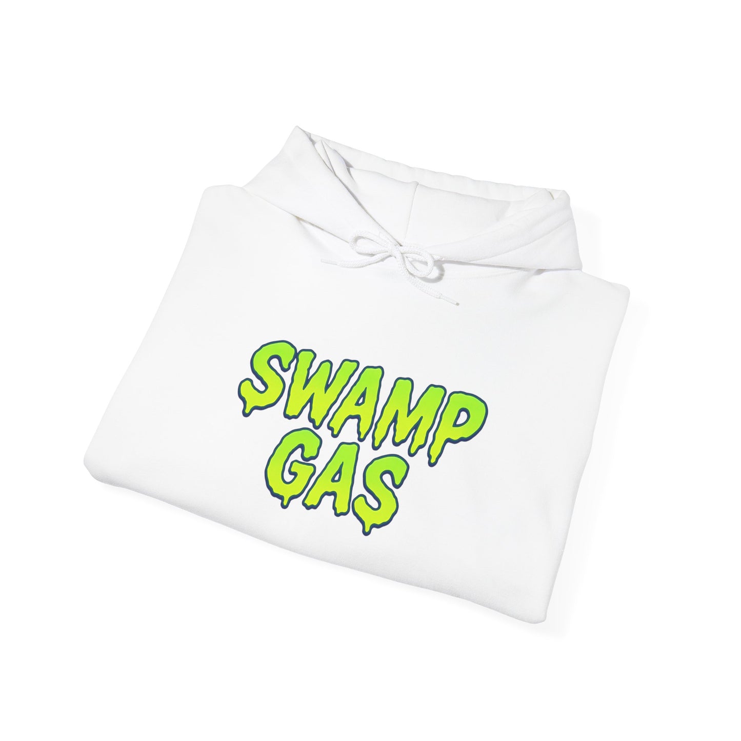 Swamp Gas Unisex Hoodie | Fun Gift for Halloween, Cozy Casual Wear, Unique Graphic Sweatshirt, Quirky Style, Perfect for Fall