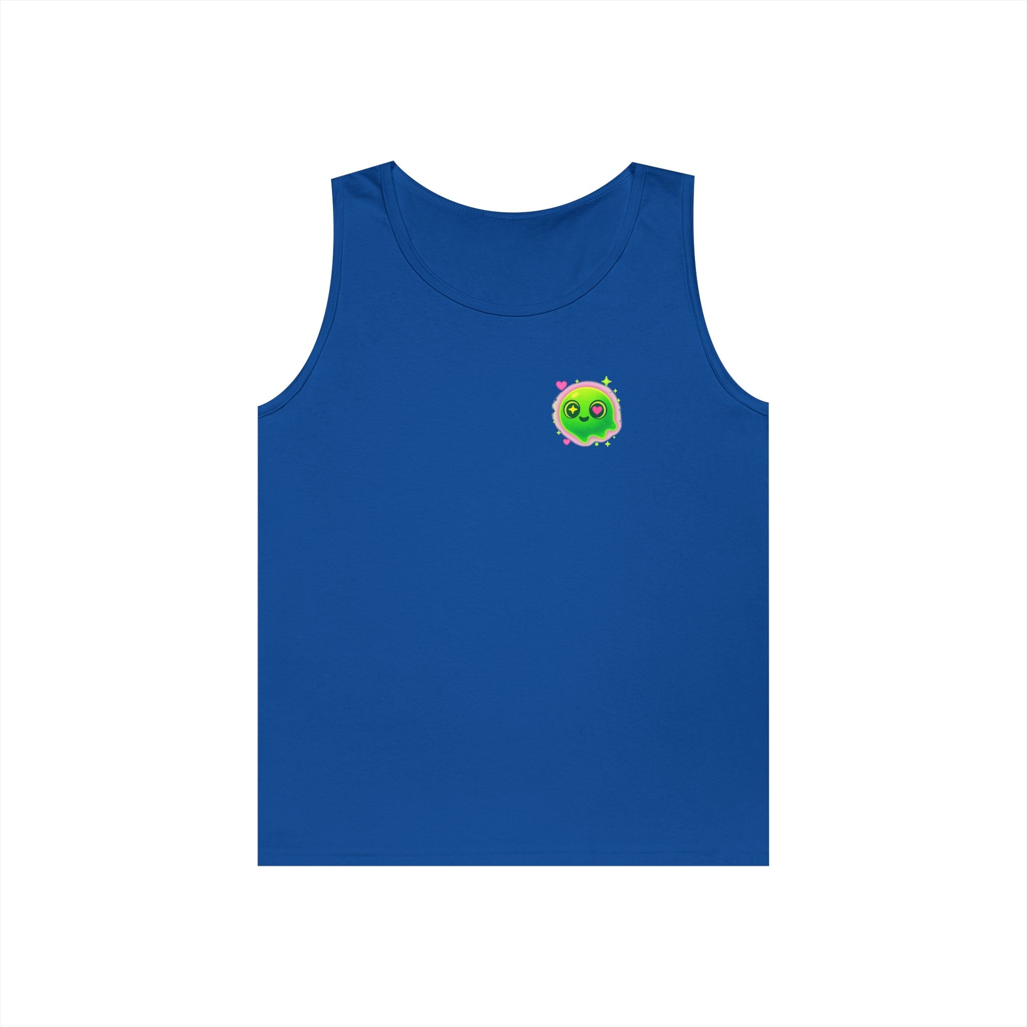 Cute Cartoon Glow-in-the-Dark Tank Top, Summer Outfit, LGBTQ+ Pride Wear, Festival Attire, Funny Gift for Teens, Casual Wear