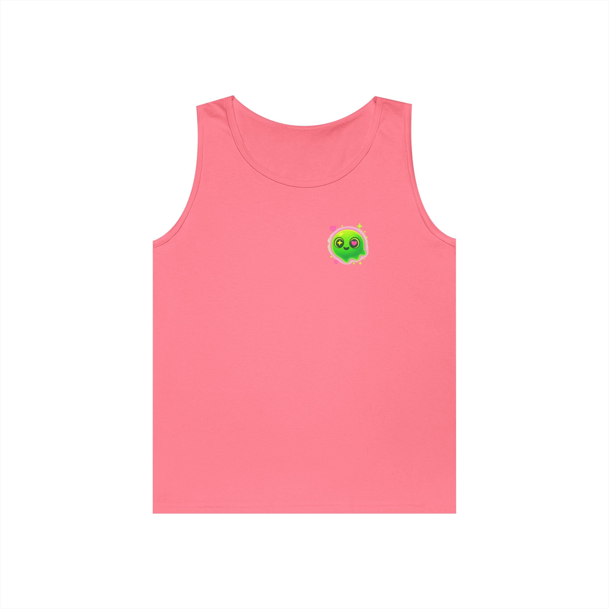 Cute Cartoon Glow-in-the-Dark Tank Top, Summer Outfit, LGBTQ+ Pride Wear, Festival Attire, Funny Gift for Teens, Casual Wear