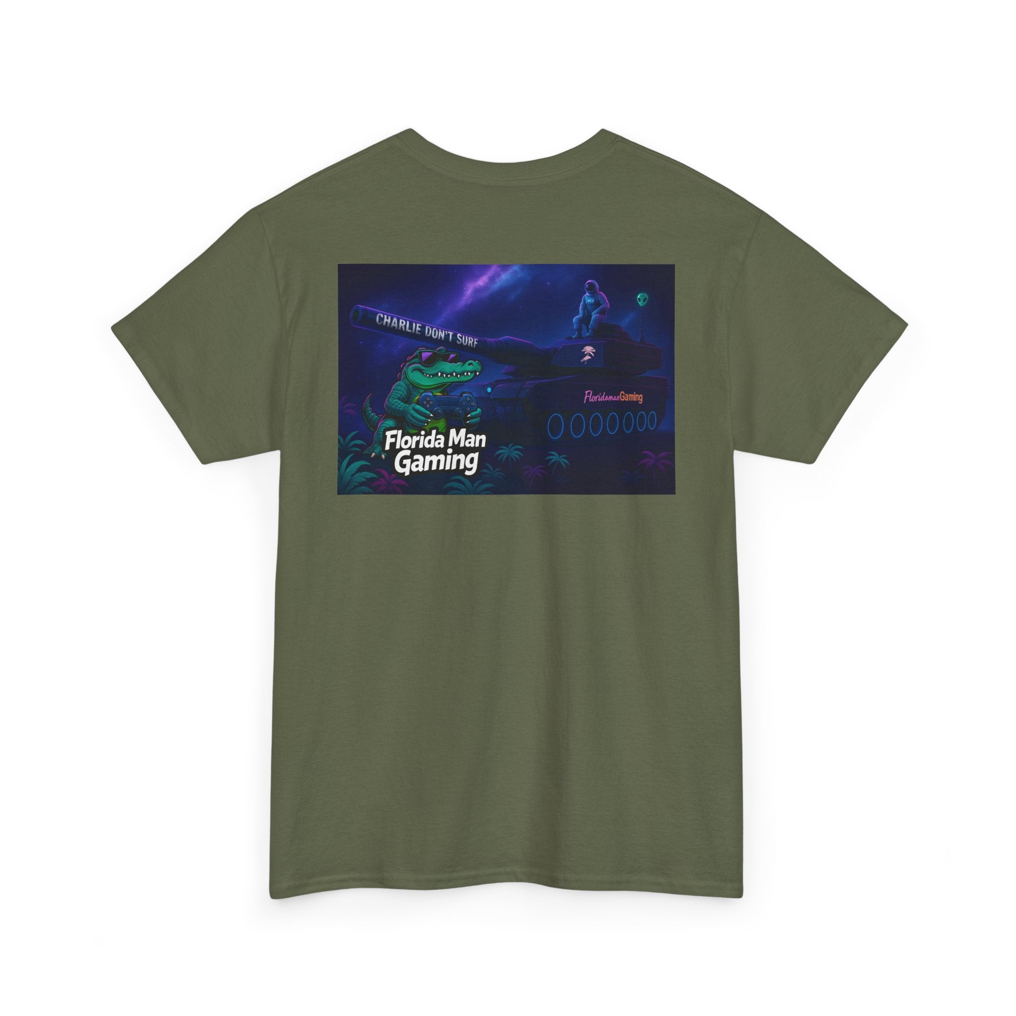 Florida Man Gaming Tee, Unisex Cotton Shirt, Fun Gaming Shirt, Casual Wear, Gift for Gamers, Trendy Graphic Tee