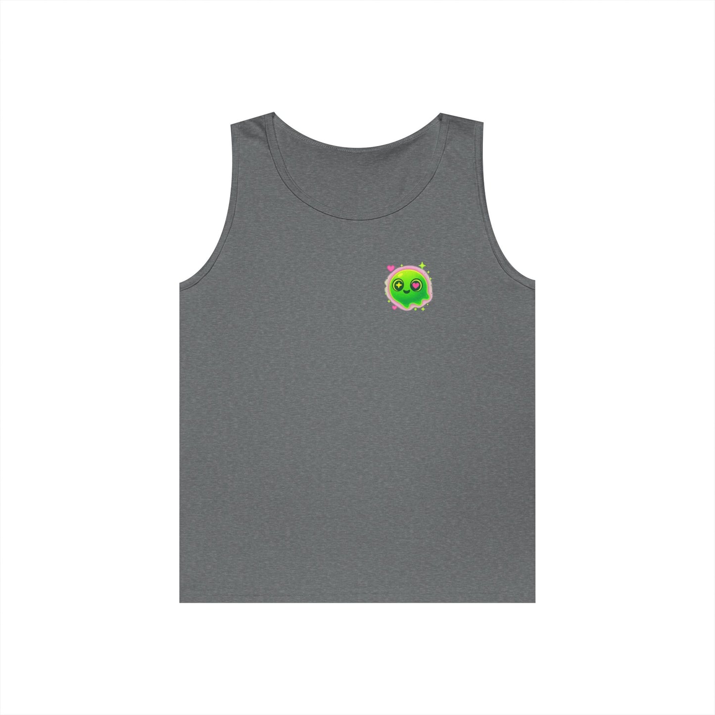 Cute Cartoon Glow-in-the-Dark Tank Top, Summer Outfit, LGBTQ+ Pride Wear, Festival Attire, Funny Gift for Teens, Casual Wear