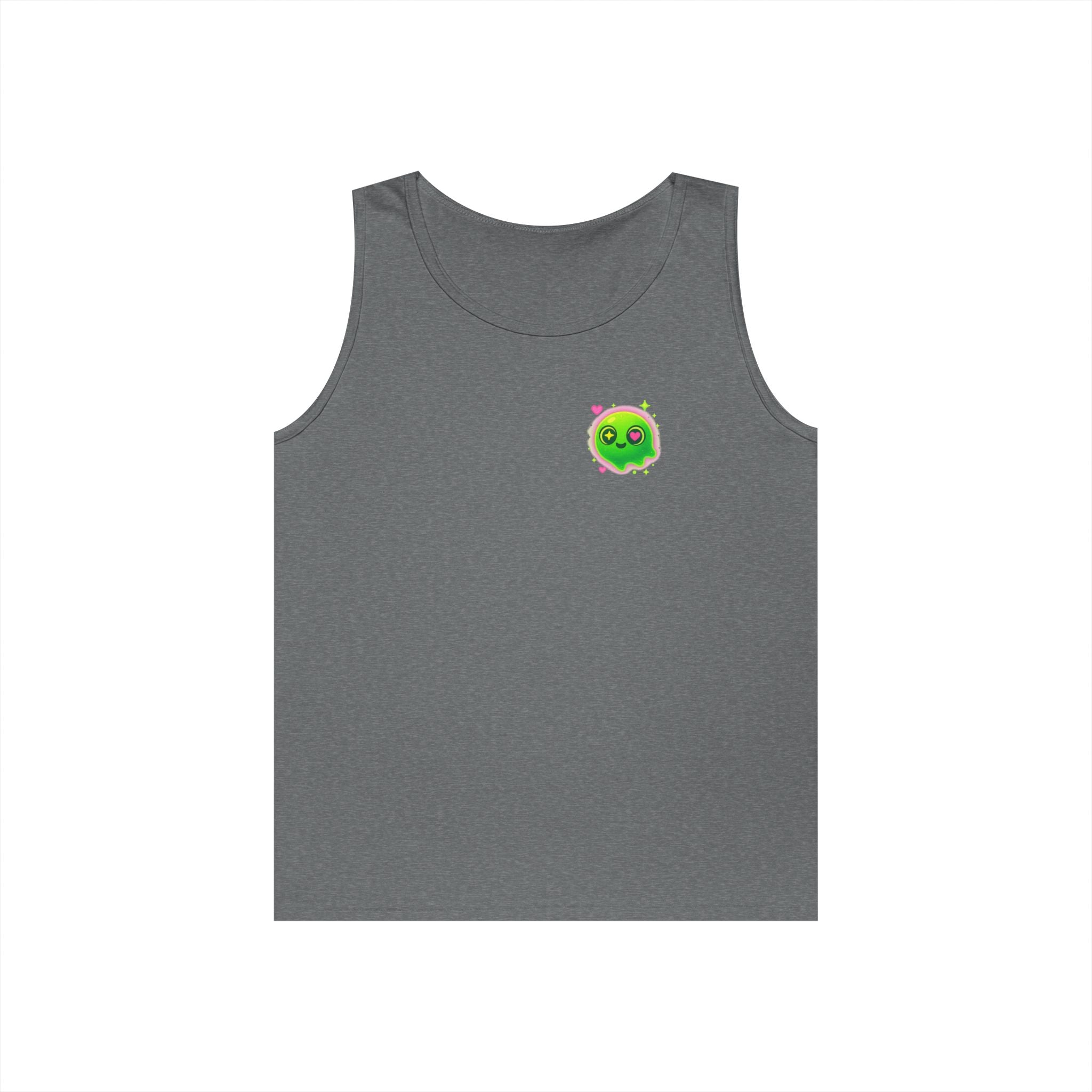 Cute Cartoon Glow-in-the-Dark Tank Top, Summer Outfit, LGBTQ+ Pride Wear, Festival Attire, Funny Gift for Teens, Casual Wear