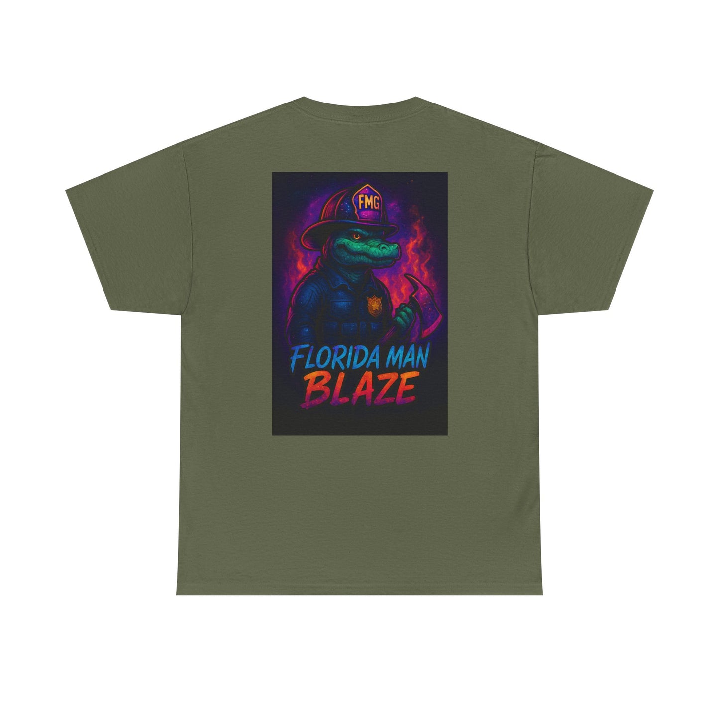 Florida Man Heroes Tee - Unisex Cotton T-Shirt, Funny Gift, Casual Wear, Unique Design, Quirky Florida Apparel