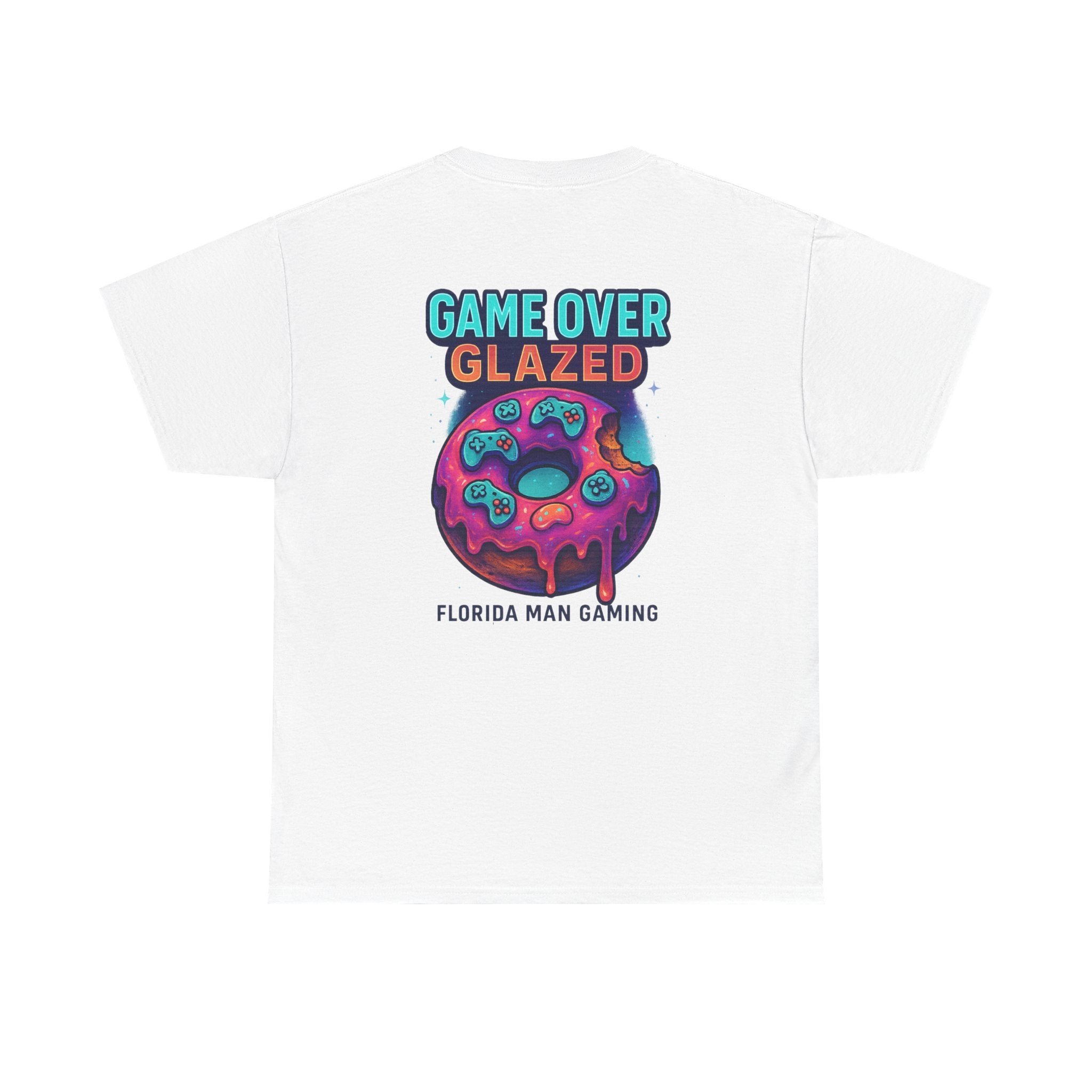 Gaming Graphic Tee for Retro Fun Lovers, Perfect for Gifts, Casual Wear, Gaming Events, Game Over Design