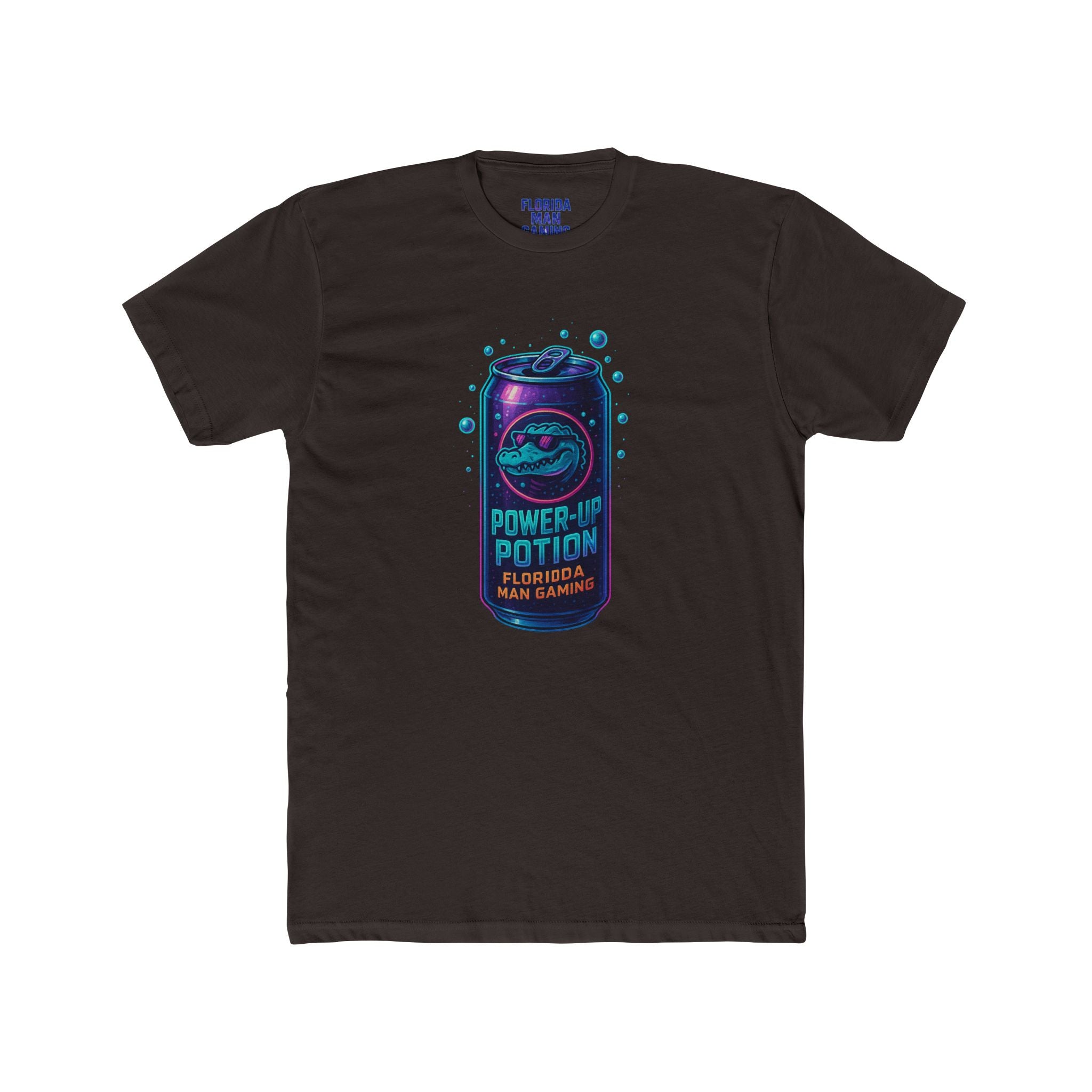 Florida Man Crew Tee: Gaming Humor Shirt, Fun Gift for Gamers, Unisex Tee for Parties, Retro Style Casual Wear, Unique Birthday Present