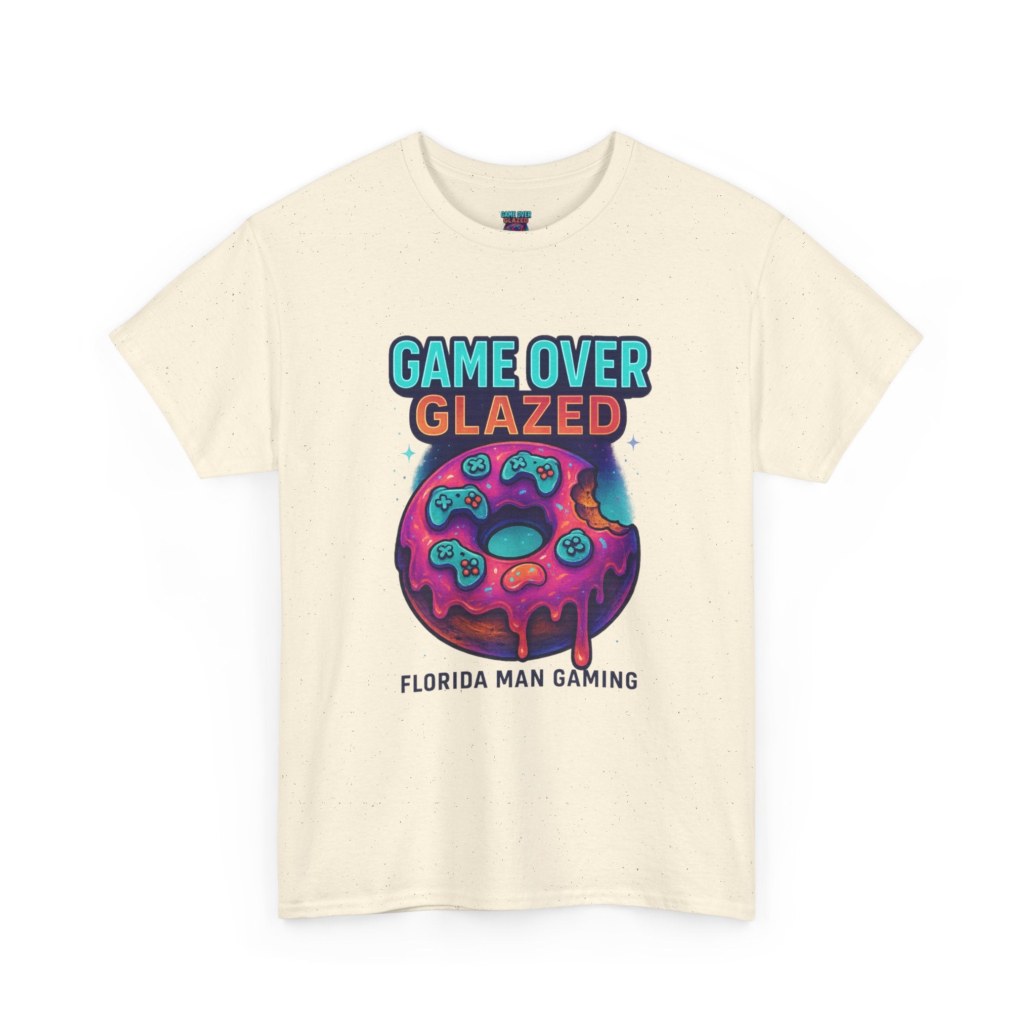 Gaming Graphic Tee for Retro Fun Lovers, Perfect for Gifts, Casual Wear, Gaming Events, Game Over Design