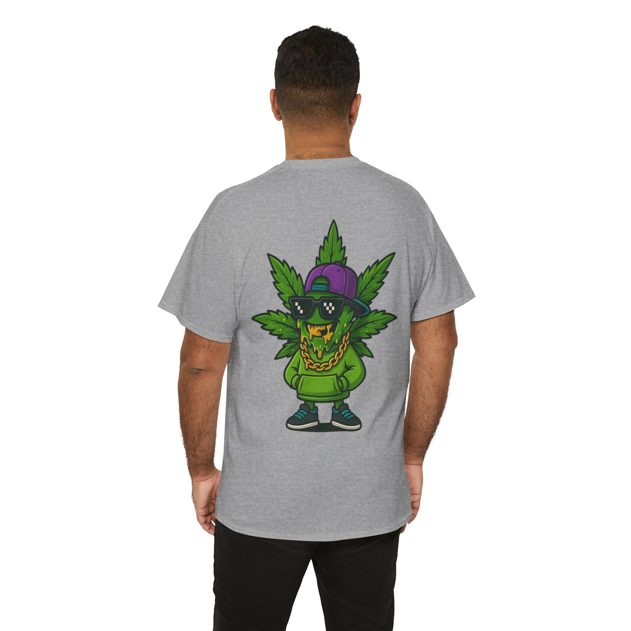 Cool Cannabis Vibe Unisex Tee - Stoner Gift, Weed Lovers Shirt, Hip Hop Style Tee, Indoor/Outdoor Wear, Party Wear