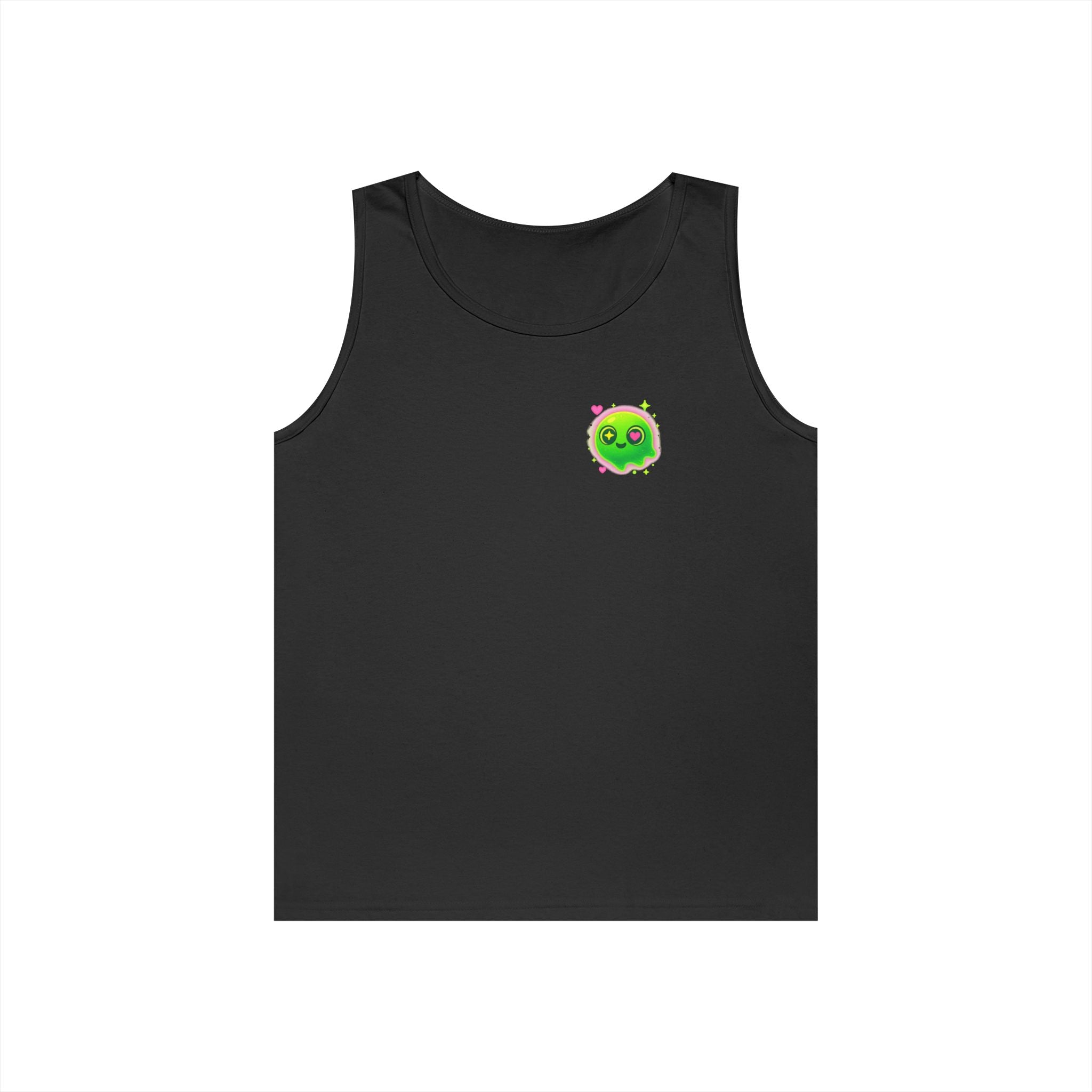 Cute Cartoon Glow-in-the-Dark Tank Top, Summer Outfit, LGBTQ+ Pride Wear, Festival Attire, Funny Gift for Teens, Casual Wear