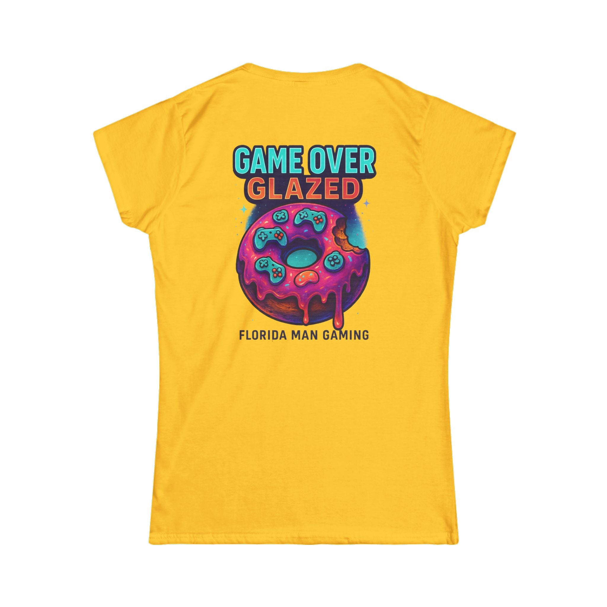 Gaming-Inspired Women's Softstyle Tee - Perfect for Gamers, Nerds, Birthday Gifts, Gaming Events, Casual Wear