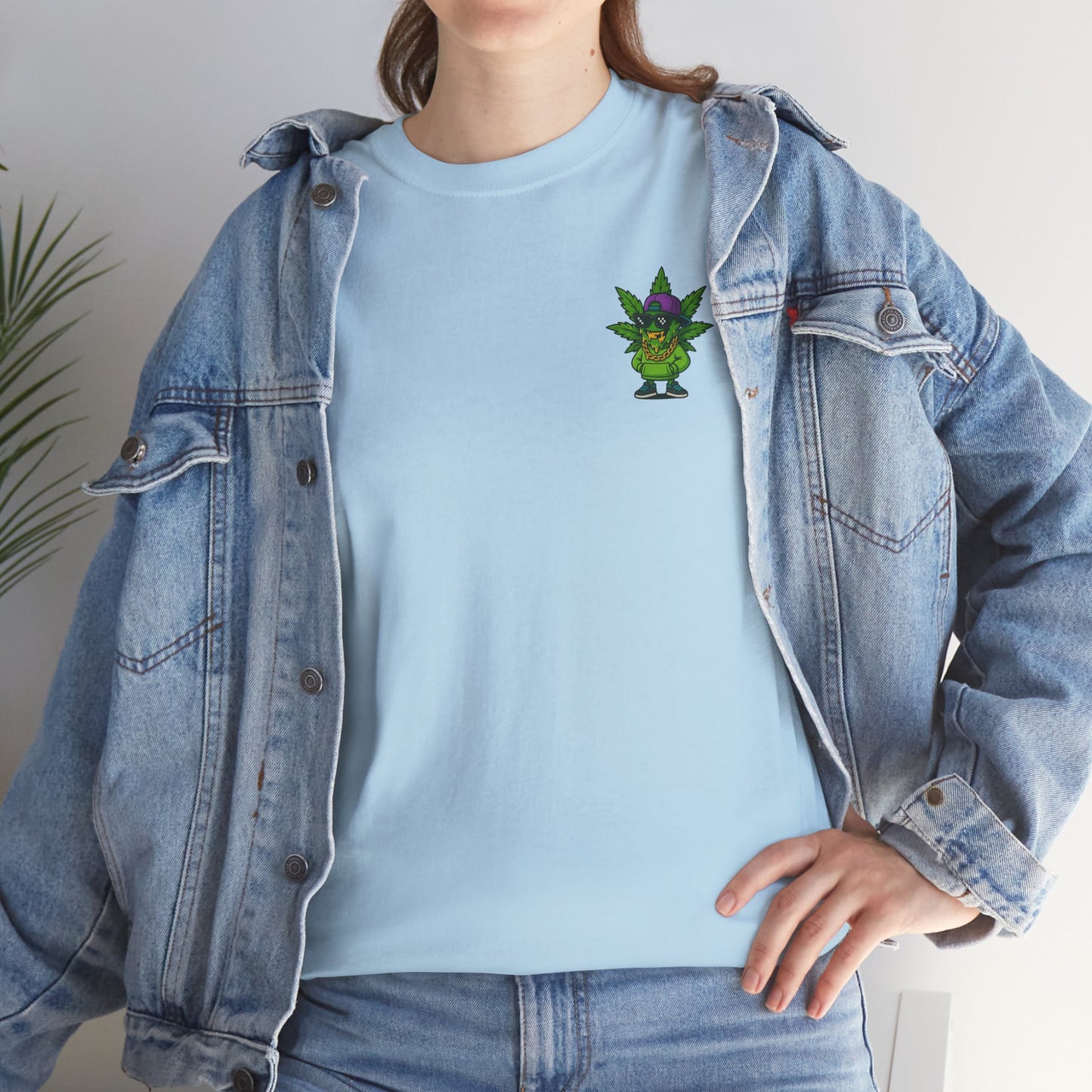 Cool Cannabis Vibe Unisex Tee - Stoner Gift, Weed Lovers Shirt, Hip Hop Style Tee, Indoor/Outdoor Wear, Party Wear
