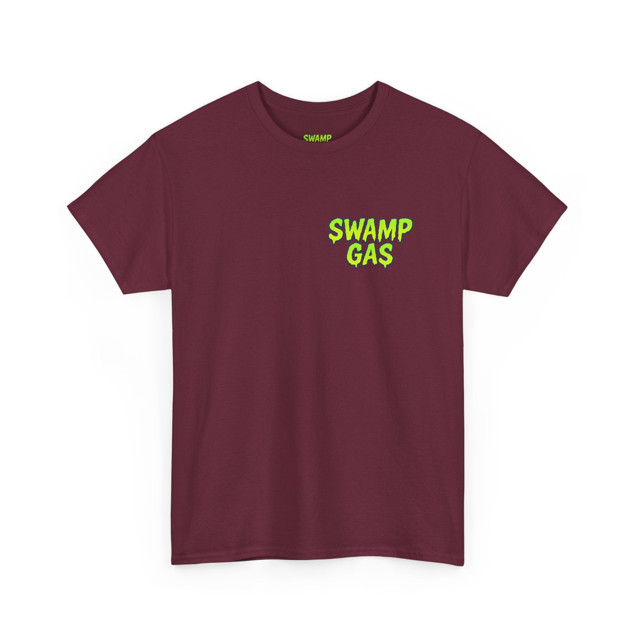 Swamp Gas Graphic Tee - Unisex Cotton T-Shirt, Halloween Costume, Fun Casual Wear, Unique Gift, Funny Shirt for Friends