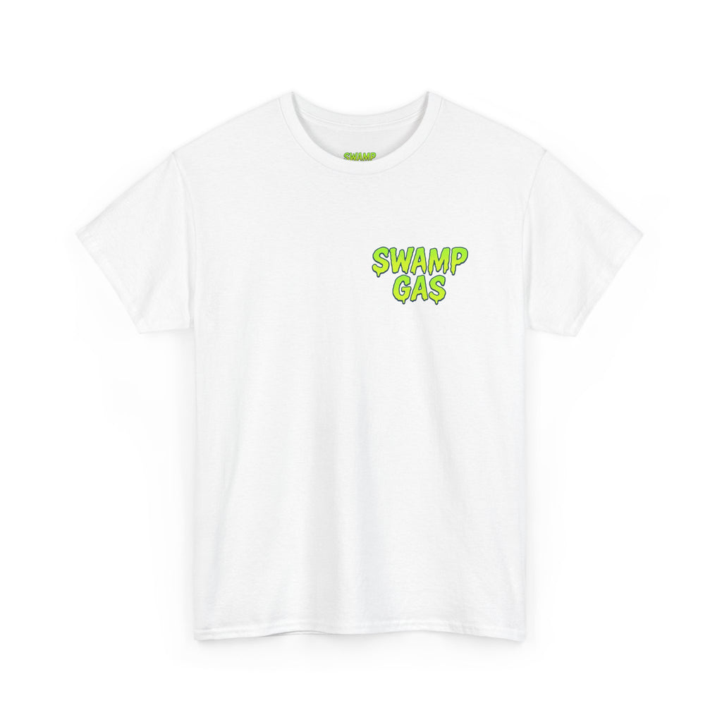 Swamp Gas Graphic Tee - Unisex Cotton T-Shirt, Halloween Costume, Fun Casual Wear, Unique Gift, Funny Shirt for Friends