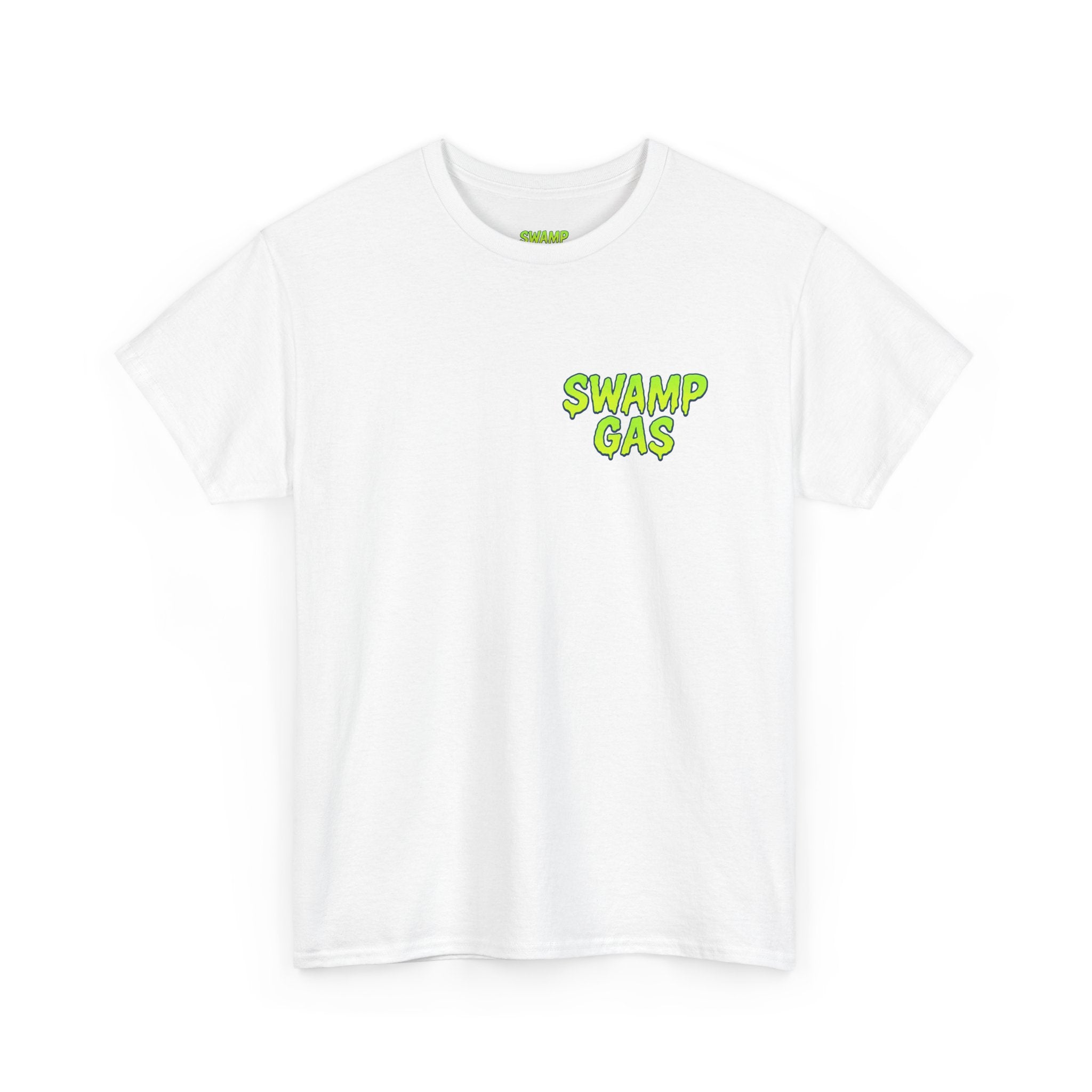 Swamp Gas Graphic Tee - Unisex Cotton T-Shirt, Halloween Costume, Fun Casual Wear, Unique Gift, Funny Shirt for Friends