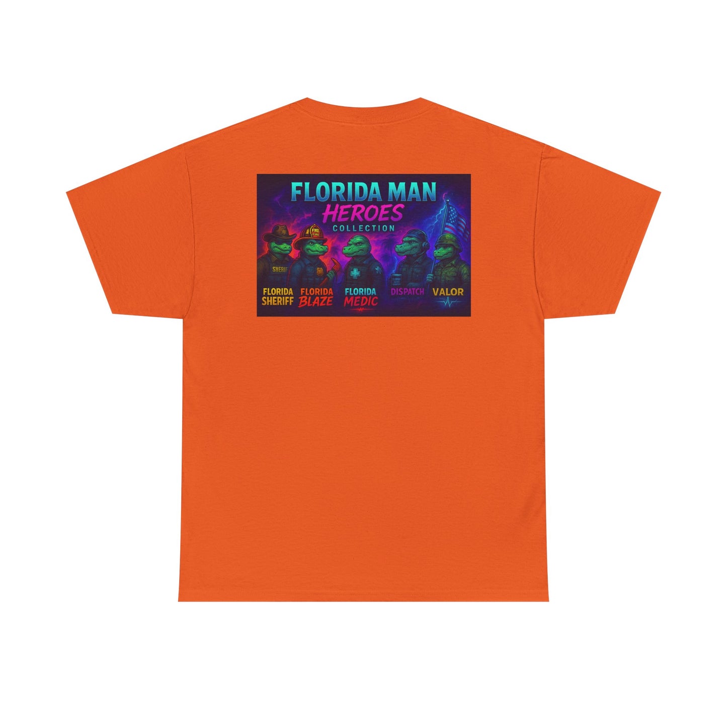 Florida Man Heroes Unisex Tee | Fun Graphic Shirt, Unique Gift, Florida Pride, Casual Style, Funny Tee