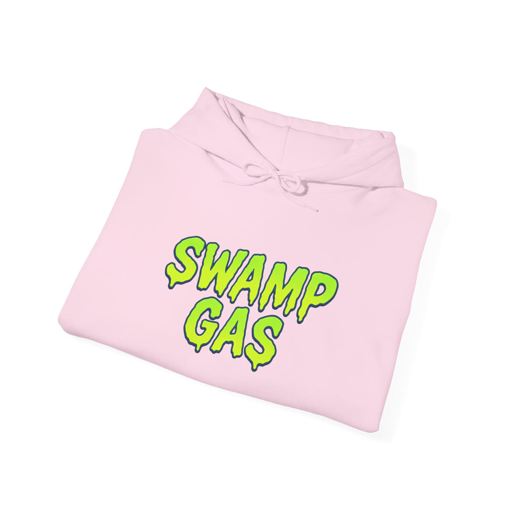 Swamp Gas Unisex Hoodie, Funny Graphic Sweatshirt, Eco-Friendly Apparel, Comfortable Casual Wear, Perfect for Fall Fashion