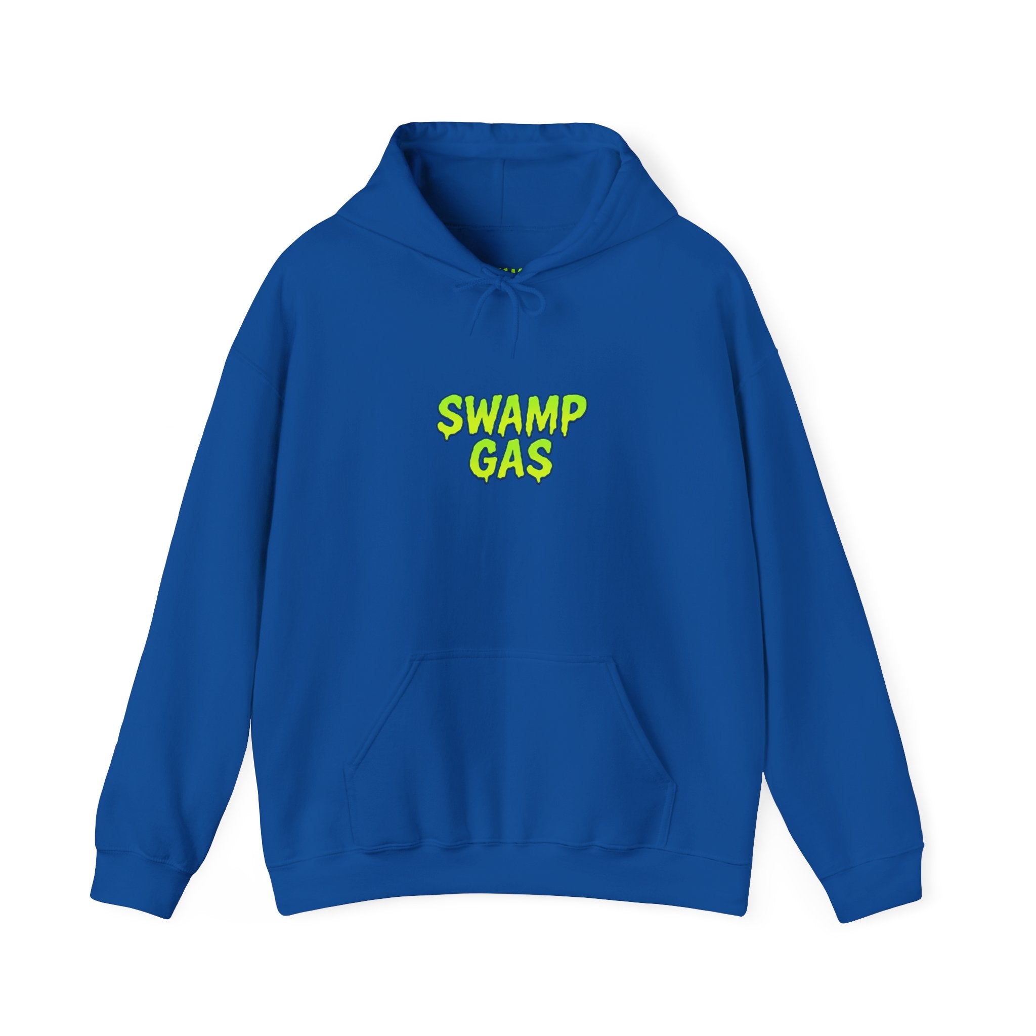 Swamp Gas Unisex Hoodie, Fun Graphic Sweatshirt, Gift for Halloween, Unique Streetwear, Cozy Layering Piece