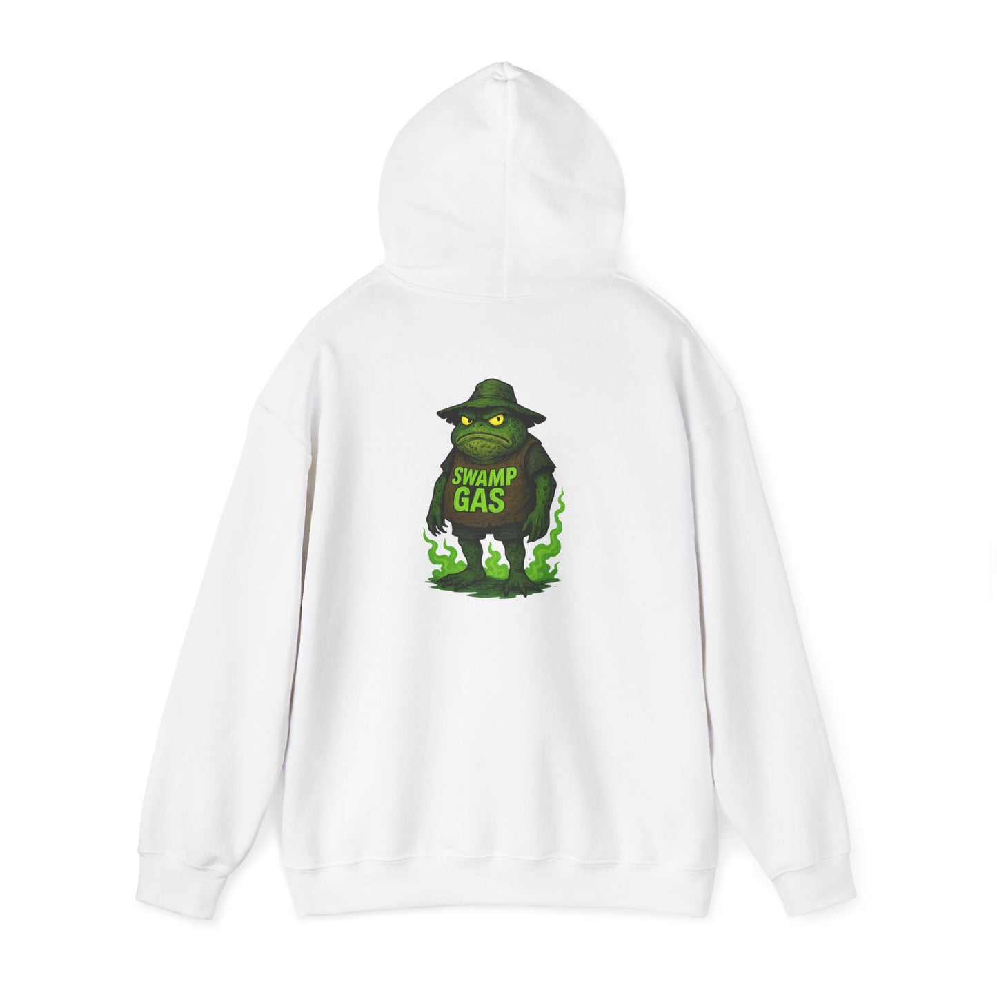 Swamp Gas Unisex Hoodie | Fun Gift for Halloween, Cozy Casual Wear, Unique Graphic Sweatshirt, Quirky Style, Perfect for Fall