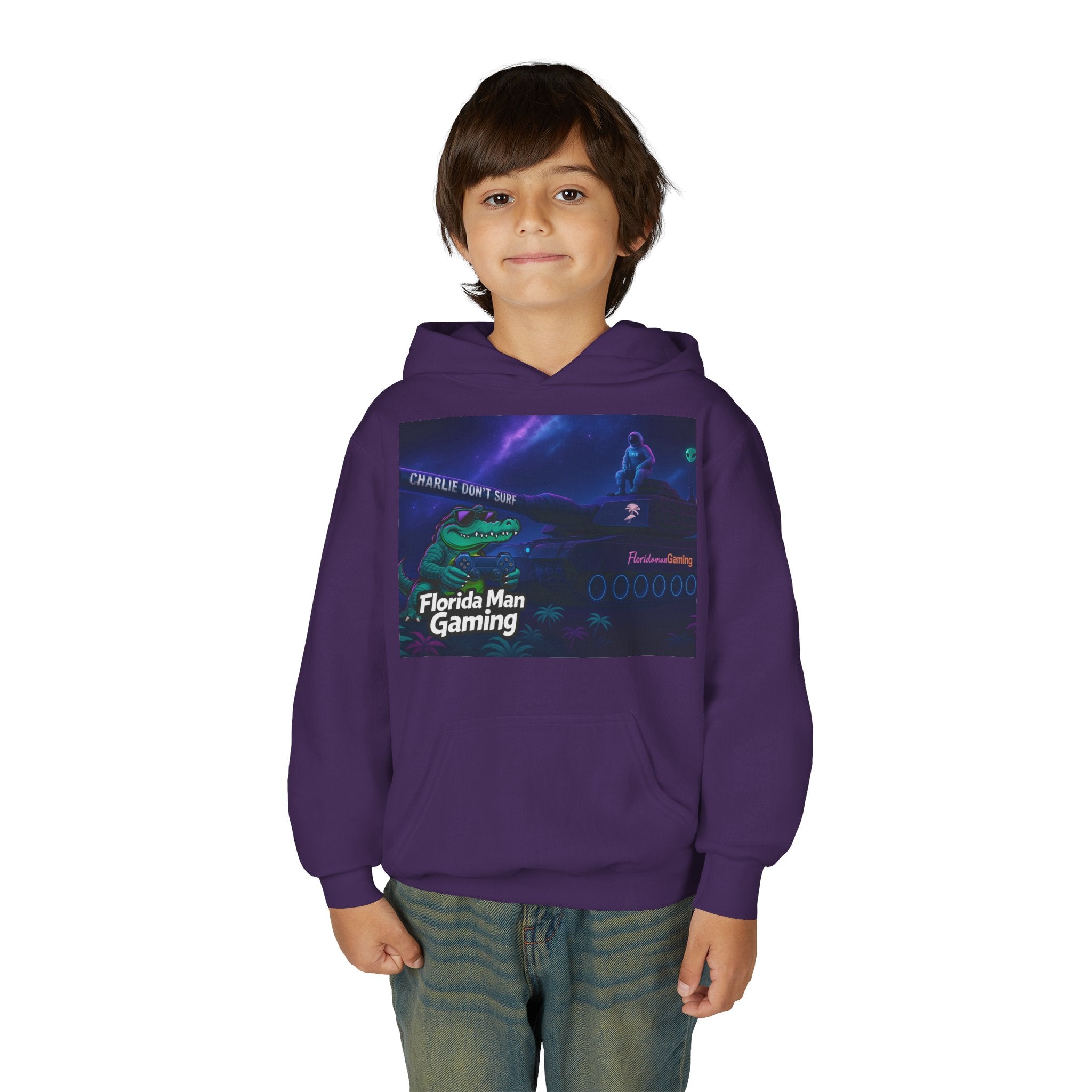Youth Heavy Blend Hooded Sweatshirt