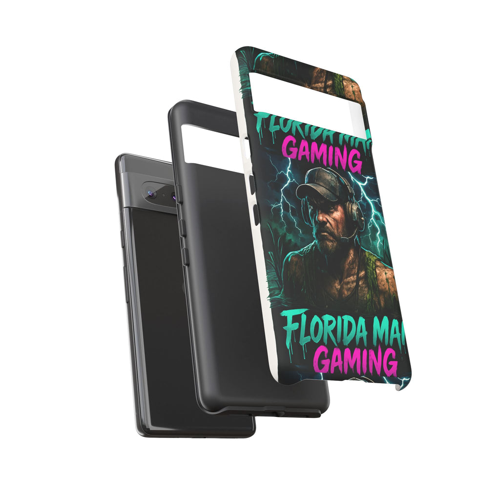Phone Case - Florida Man Gaming Mascot Rising from the Swamp Tough Case