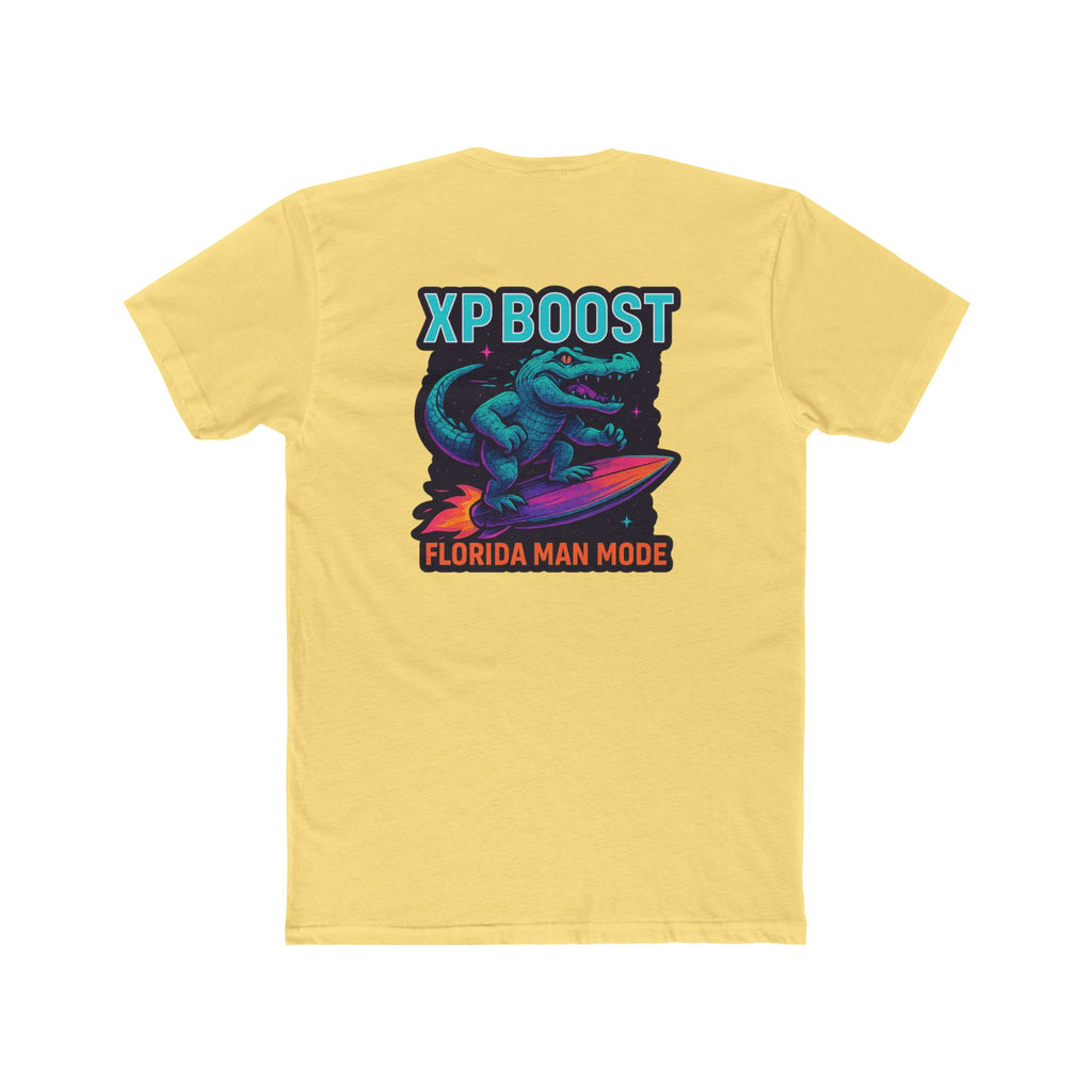 Florida Man Crew Tee: Gaming Humor Shirt, Fun Gift for Gamers, Unisex Tee for Parties, Retro Style Casual Wear, Unique Birthday Present