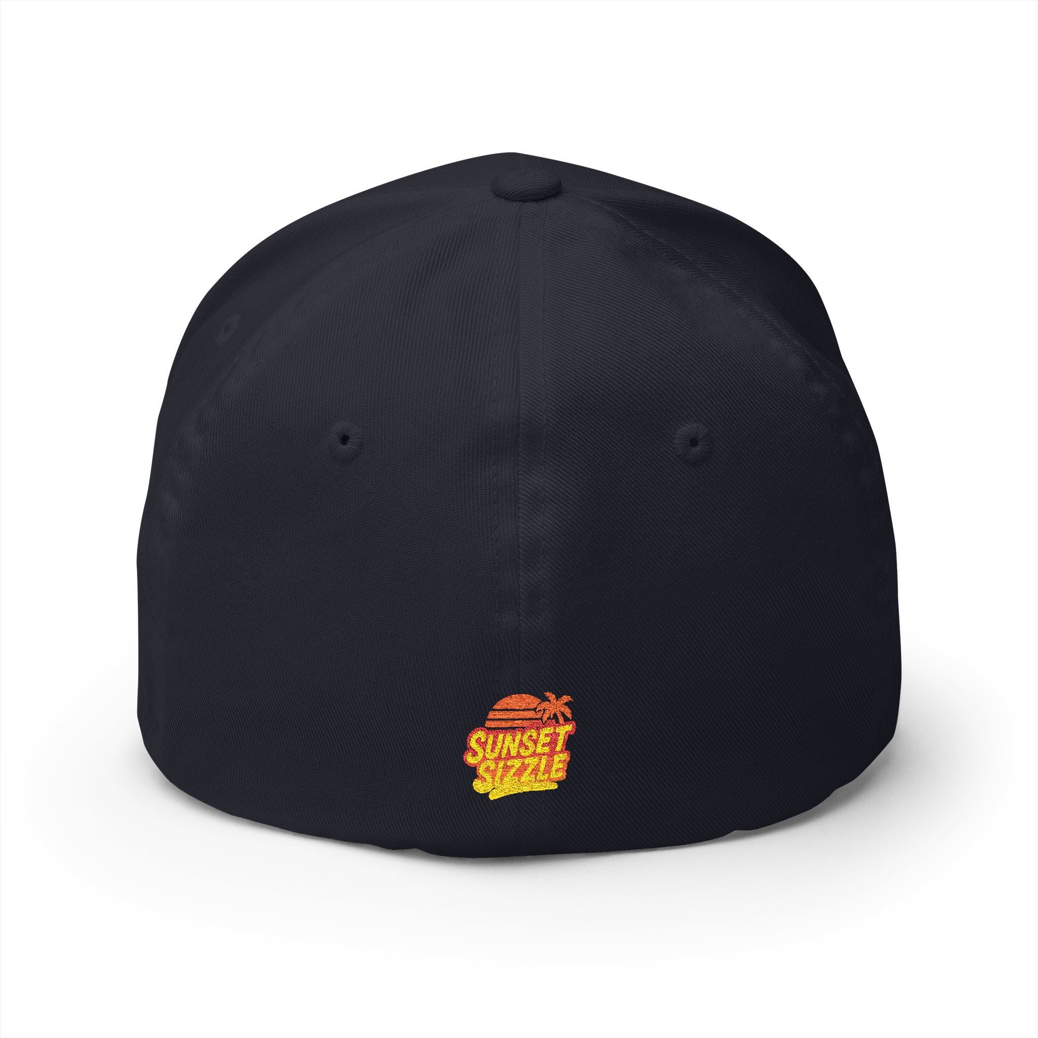 Cap - Sunset Sizzle Embroidery Design - Vaporwave Streetwear