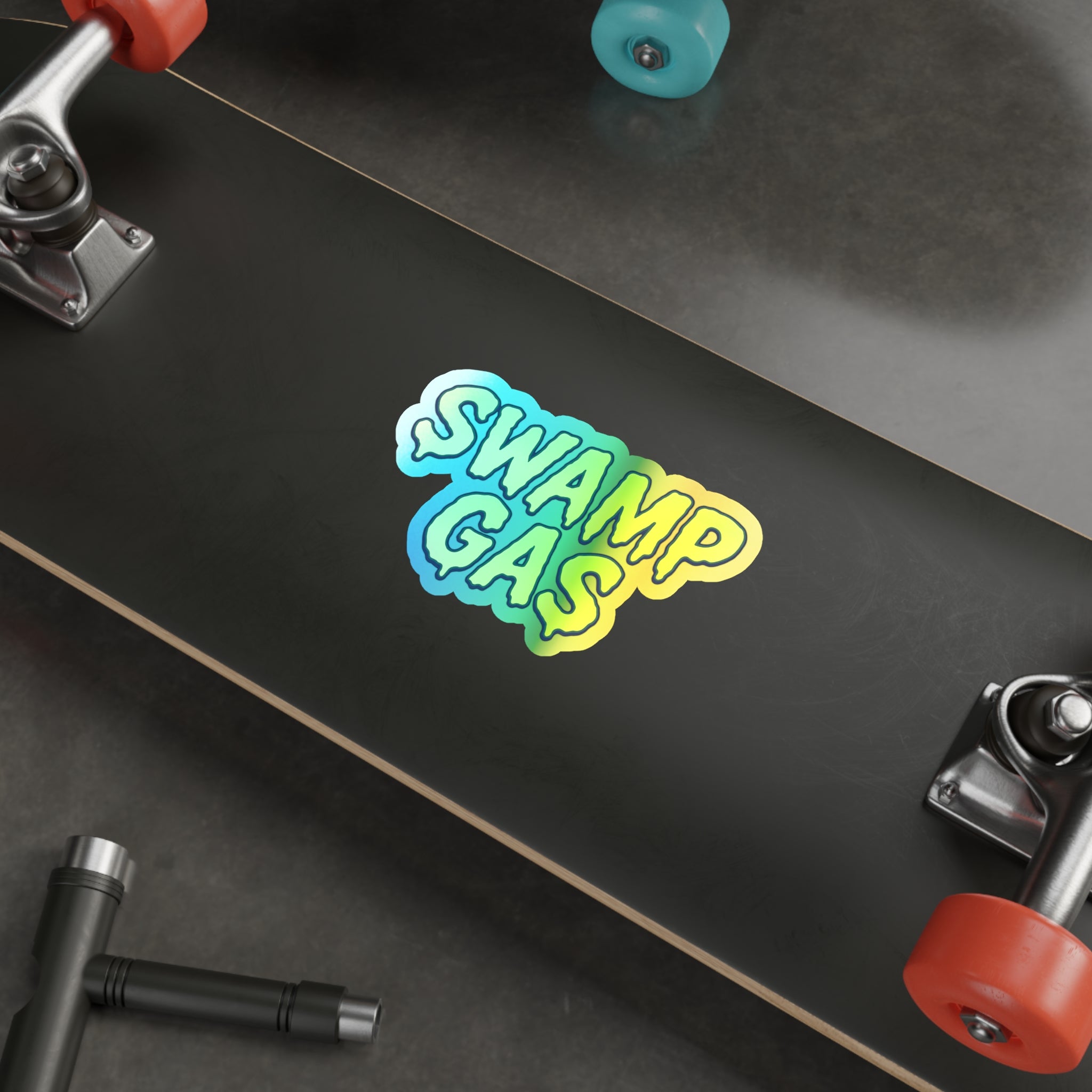 Holographic Die-Cut Stickers – Bright & Fun Vinyl Decals for Skateboards, Laptops, Water Bottles, Gifting, Party Decor