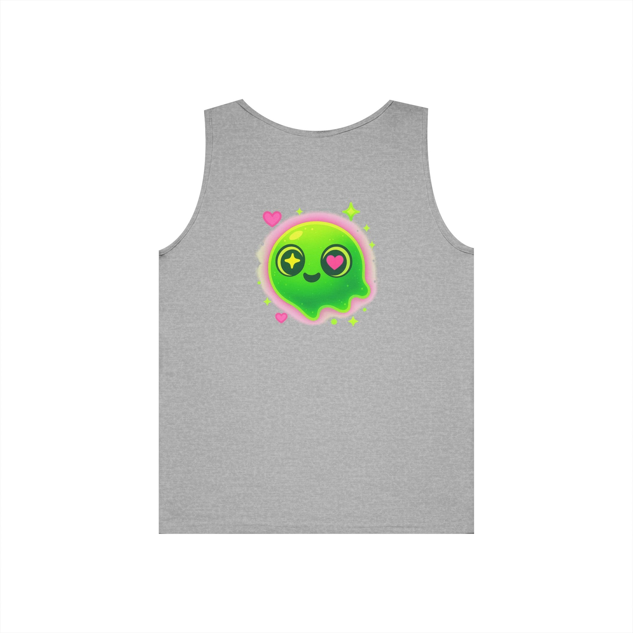 Cute Cartoon Glow-in-the-Dark Tank Top, Summer Outfit, LGBTQ+ Pride Wear, Festival Attire, Funny Gift for Teens, Casual Wear